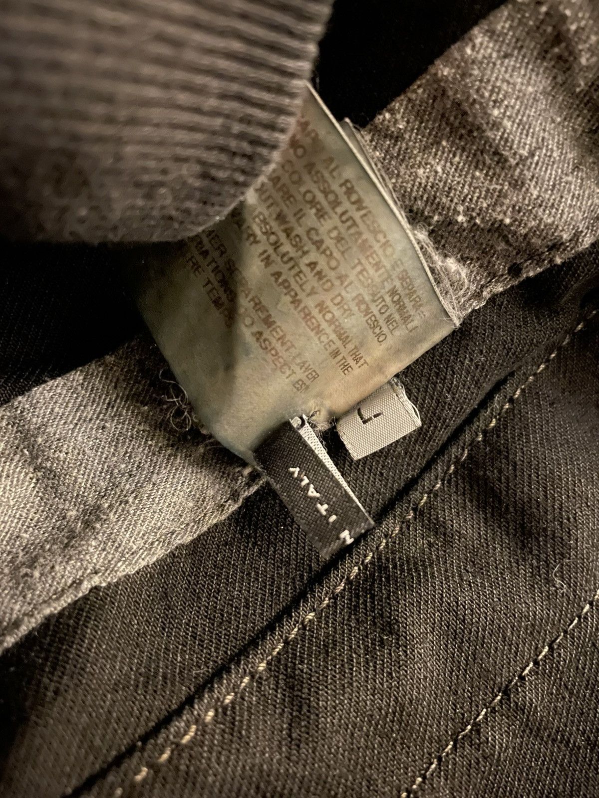 Rick Owens Rick Owens 07 Waxed Denim Jacket Size US S / EU 44-46 / 1 - 7 Thumbnail