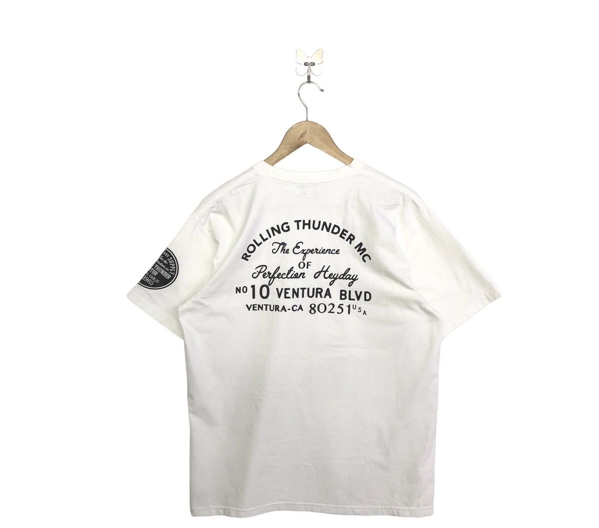 Japanese Brand Vintage Acoustic Rolling Thunder MC Japanese Brand Tshirt Size US L / EU 52-54 / 3 - 1 Thumbnail