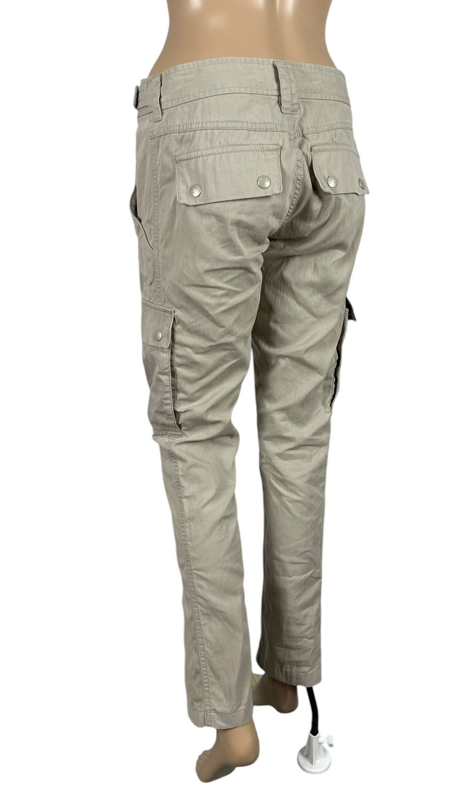 Diesel × Vintage Diesel 00s Vintage Cargo Pants Cotton-Nylon size 27 Size 27" / US 4 / IT 40 - 5 Thumbnail