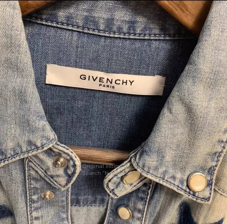 Givenchy Givenchy Denim jacket denim shirt Size XS / US 0-2 / IT 36-38 - 3 Thumbnail