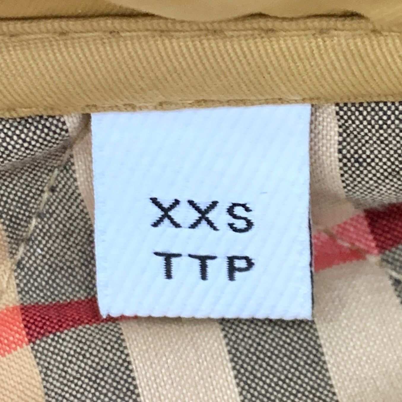Burberry Burberry Brown Diamond Check Collar Single-Breasted Cotton C Size XXS / US 00 / IT 34 - 5 Thumbnail