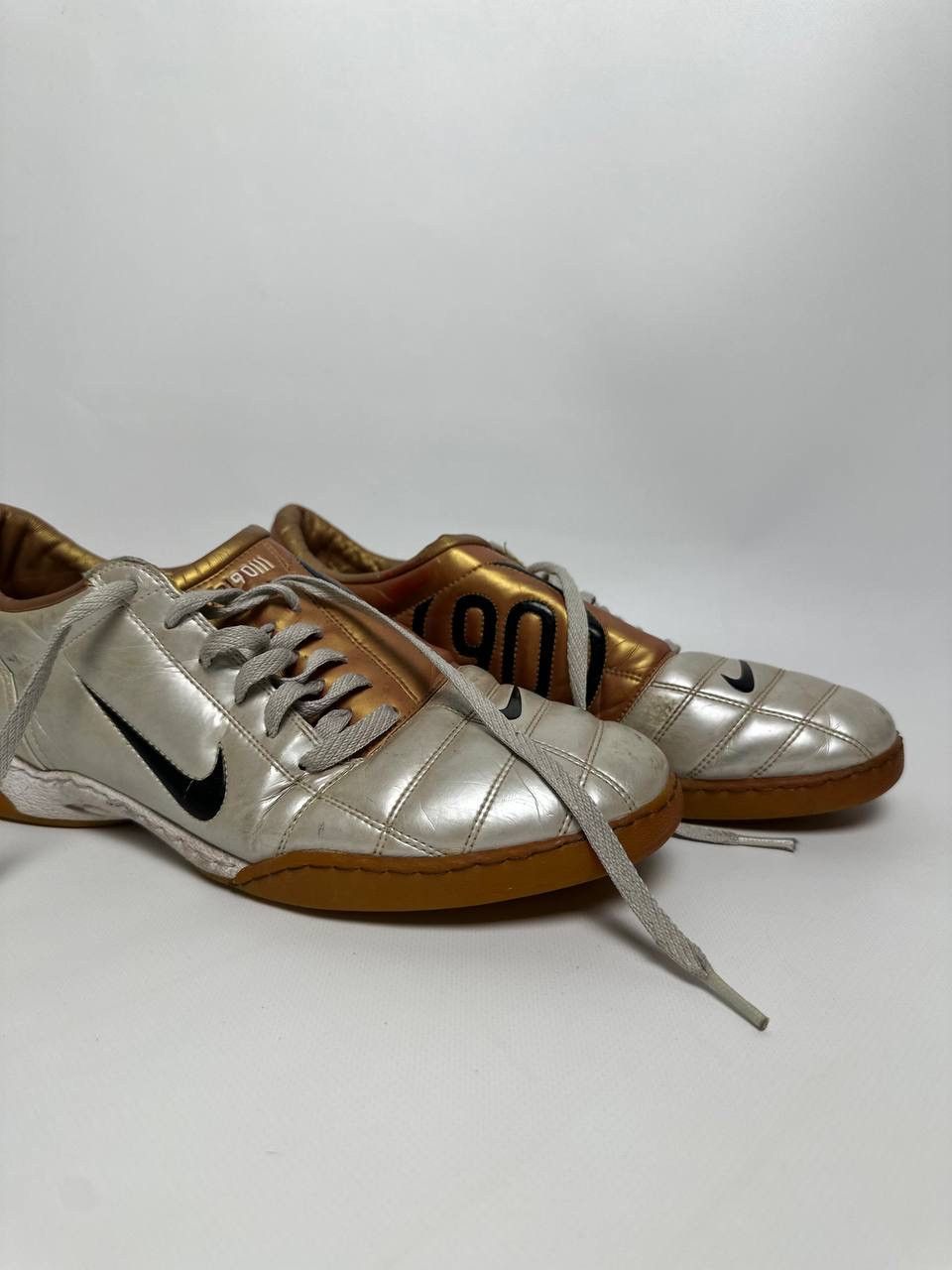 Nike 00s Nike Total 90 III TF Rare Shoes IC Indoor Football Size US 11.5 / EU 44-45 - 4 Thumbnail