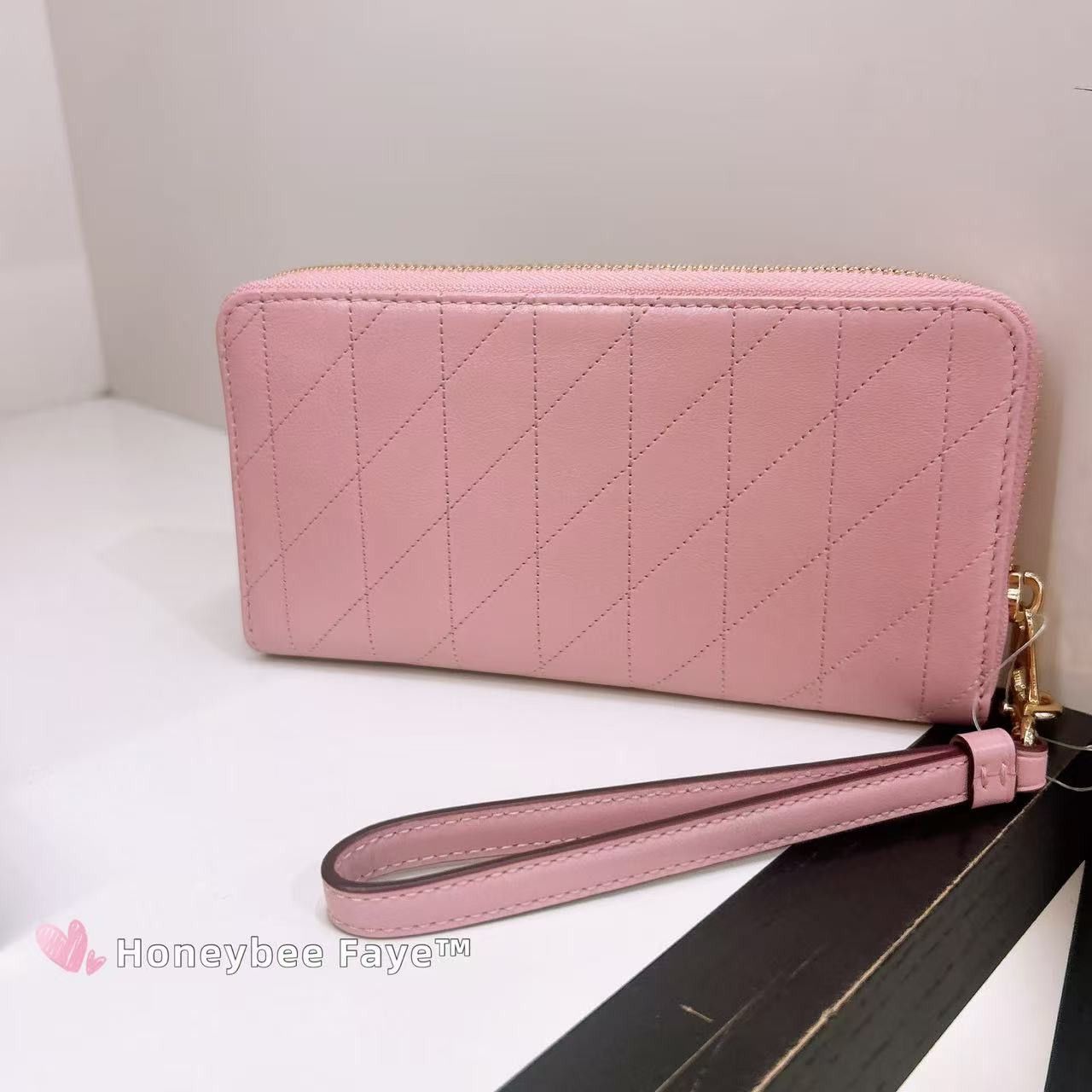 Coach Long Zip Around Wallet With Quilting CEL63 Size ONE SIZE - 3 Thumbnail