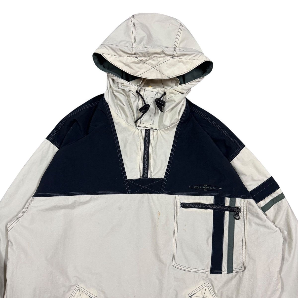 O'Neill Vtg🔥90s O’neill Snowear Color Block Pullover Gorpcore Jacket Size US M / EU 48-50 / 2 - 4 Thumbnail