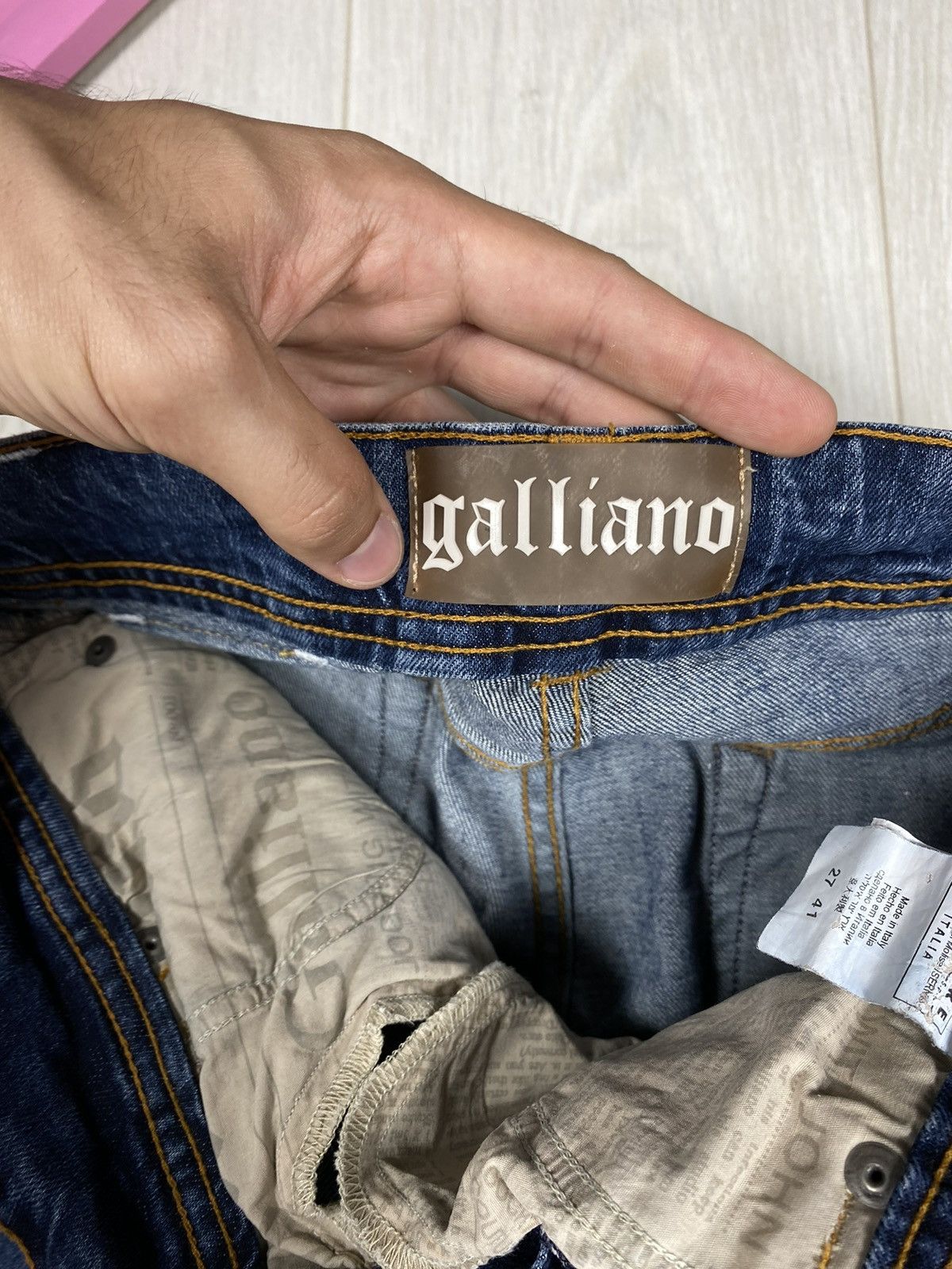 John Galliano Jeans Straight