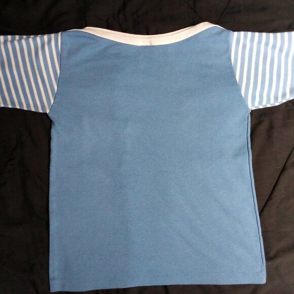 Other Vintage 60s Toss Up Striped Sleeve Pocket T-Shirt Size M / US 6-8 / IT 42-44 - 7 Thumbnail