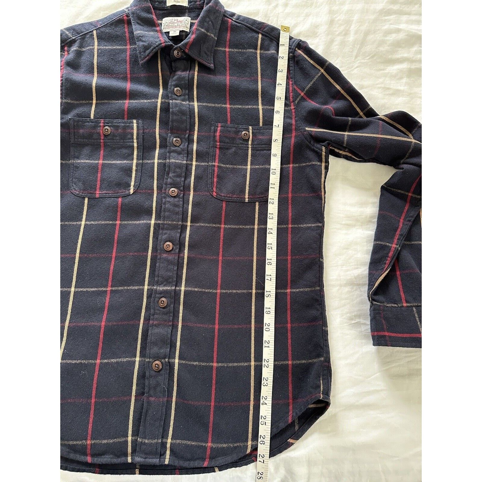 J.Crew J Crew Mid Weight Flannel Plaid Shirt Women’s Size Medium Size M / US 6-8 / IT 42-44 - 6 Thumbnail