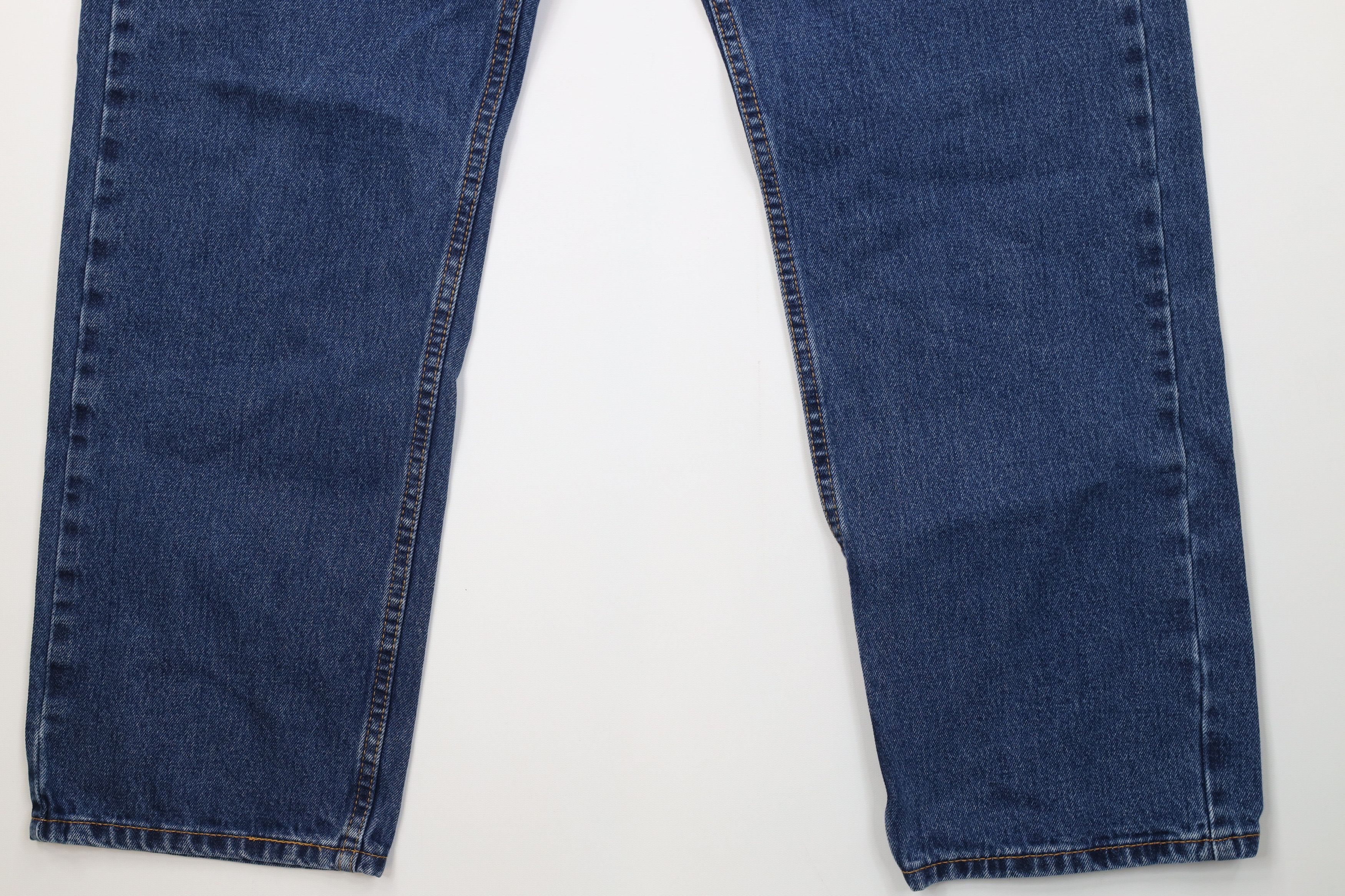 Levi's Vintage Y2K Levis 505 Regular Straight Leg Denim Jeans Blue Size US 38 / EU 54 - 4 Thumbnail