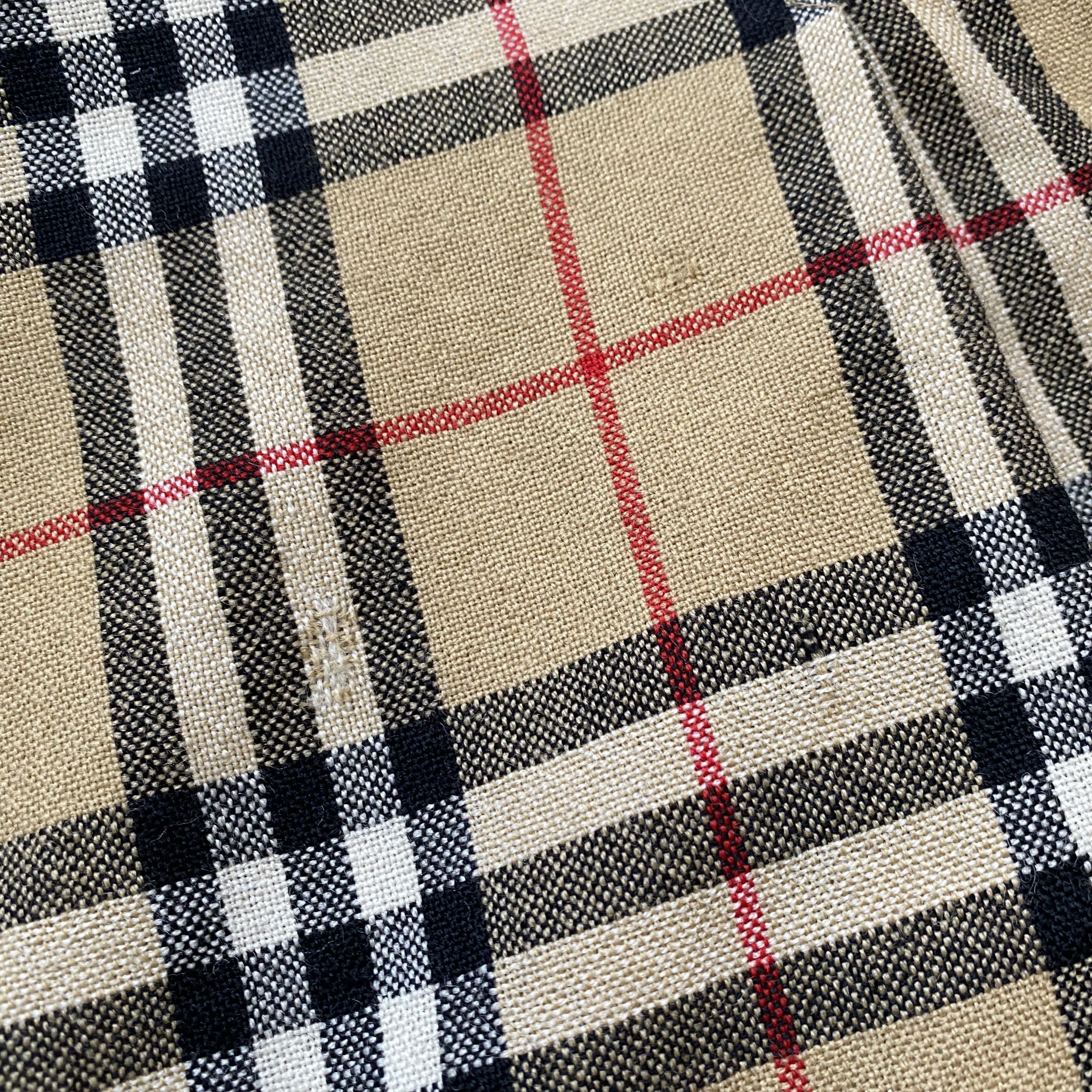 Burberry Vintage 80s Burberry wool Skirt Novacheck Size 30" / US 8 / IT 44 - 8 Thumbnail