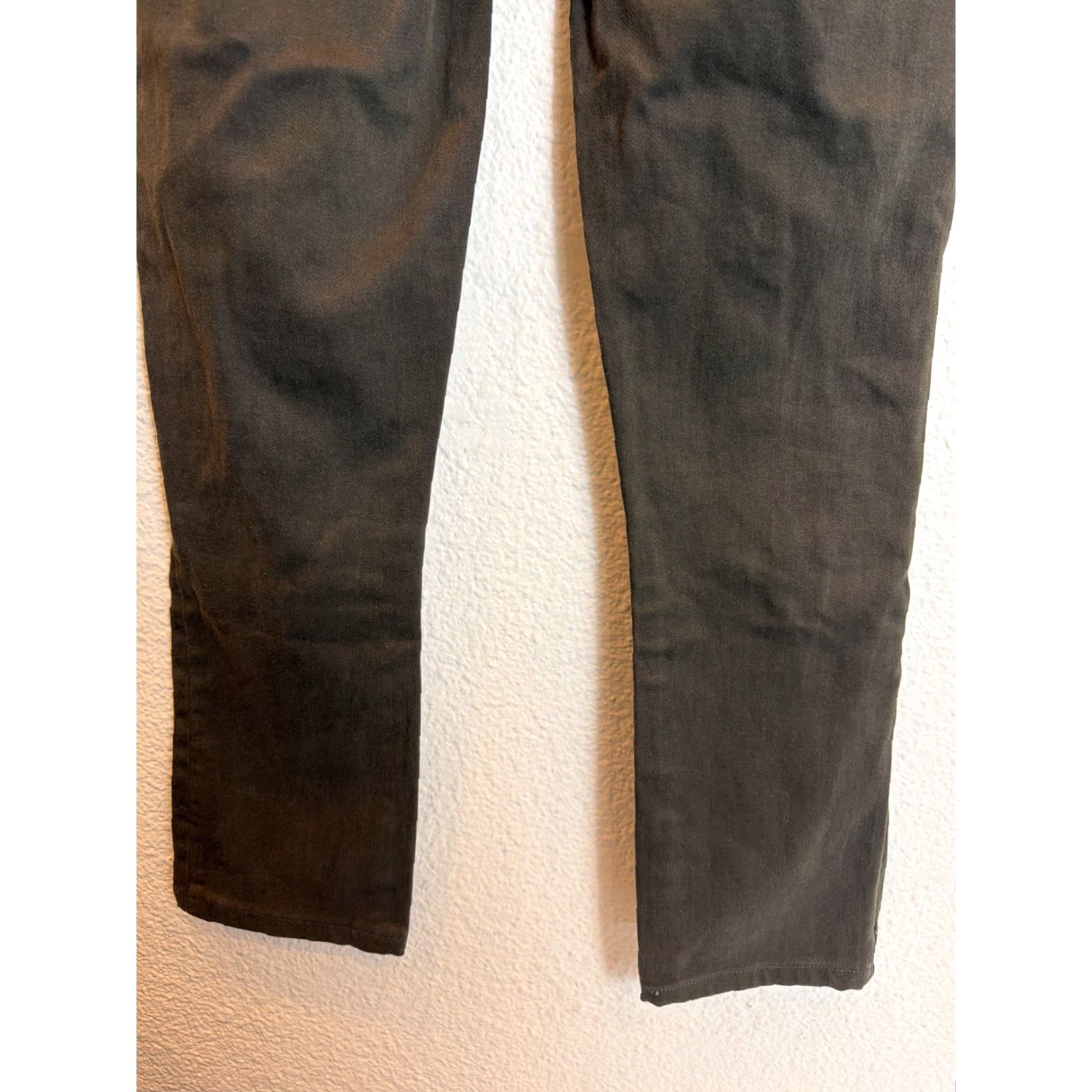 Gap Gap Resolution Legging Womens 28 Tall Olive High Rise Stretch Pants 28x27 Green Cotton Polyester Spandex Size 28" / US 6 / IT 42 - 7 Thumbnail