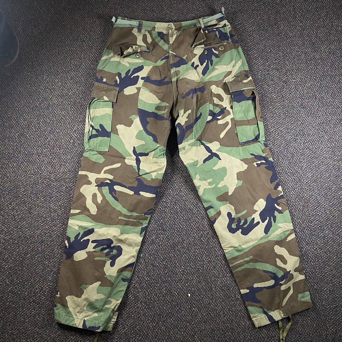 Vintage Vintage Military BDU Cargo Trousers Size US 36 / EU 52 - 4 Thumbnail