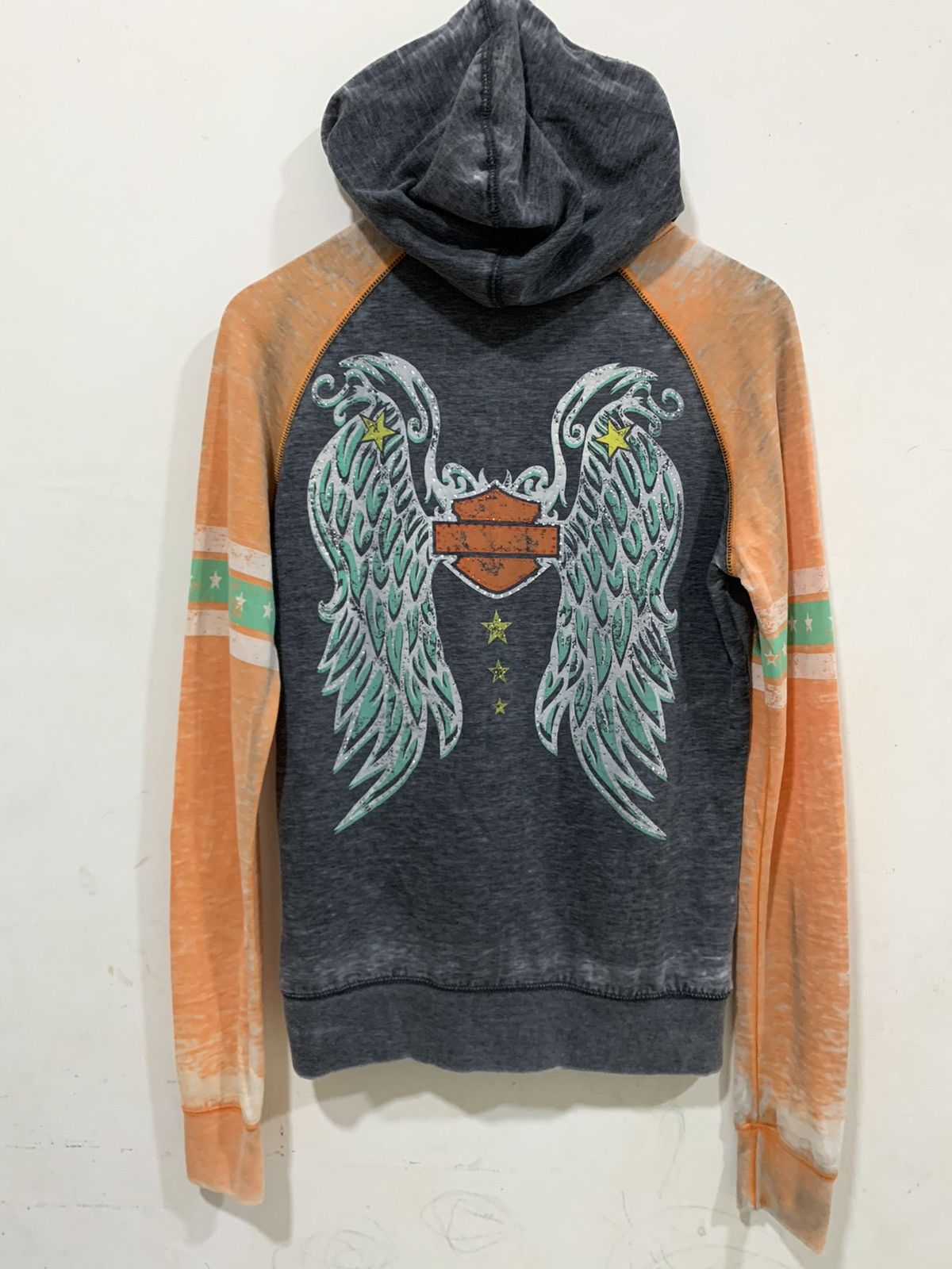 Harley Davidson × If Six Was Nine × Vintage Harley Davidson Zip Up Hoodie Faded Size US M / EU 48-50 / 2 - 3 Thumbnail