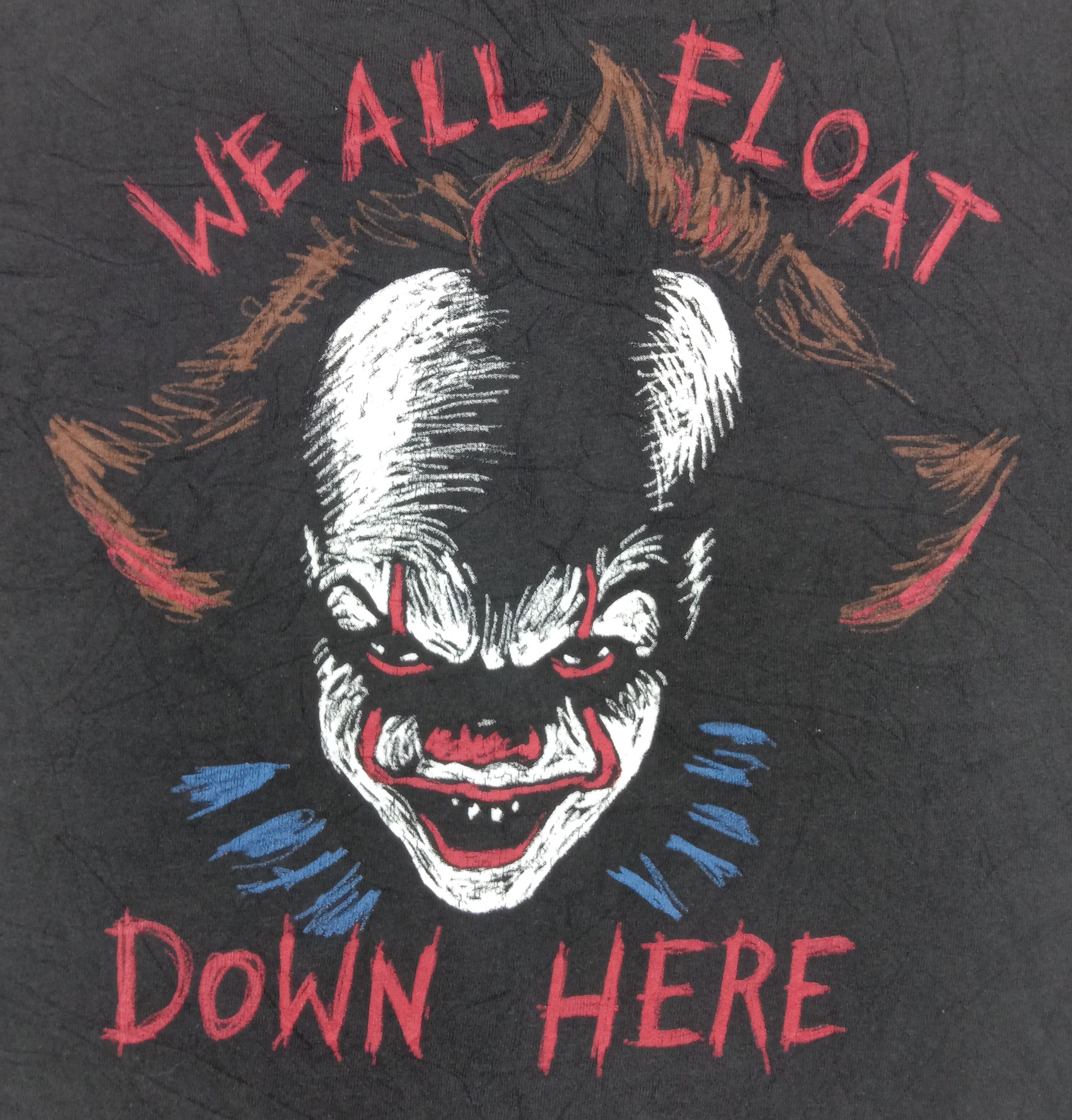 Vintage Vintage It Movie Horror T Shirt Size US L / EU 52-54 / 3 - 2 Thumbnail