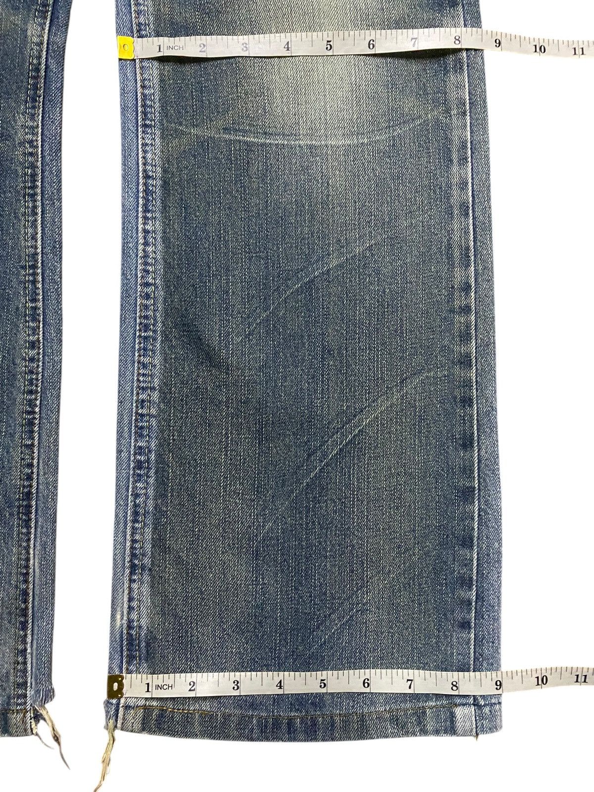 Hysteric Glamour Vintage Japanese Brand Piko Flare Denim Jeans Size US 33 - 16 Thumbnail