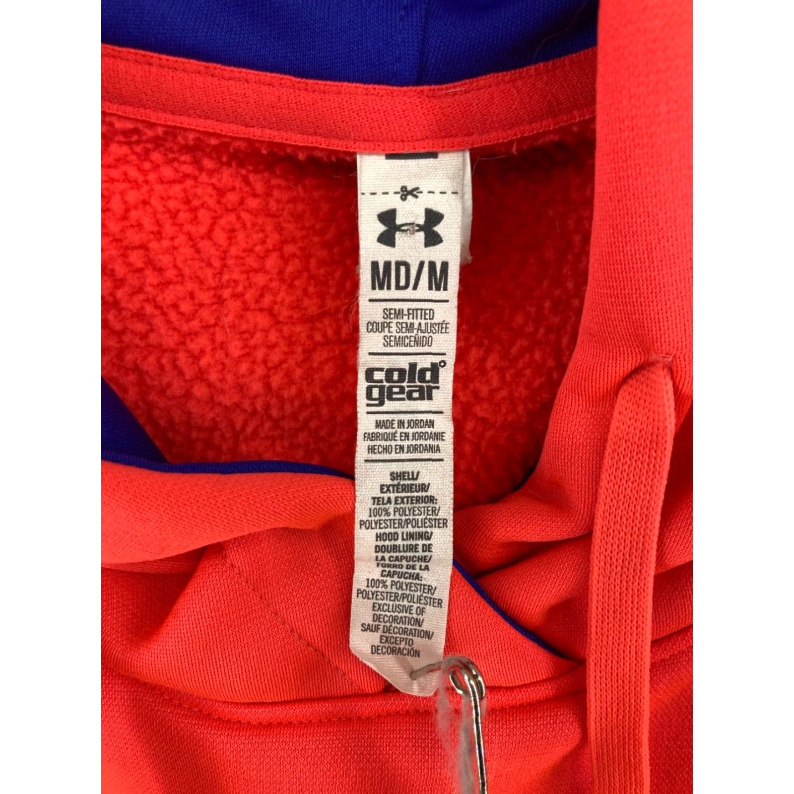 Under Armour Under Armour Womens Hoodie M Pink Athletic Pocket Heat Gear Size M / US 6-8 / IT 42-44 - 6 Thumbnail