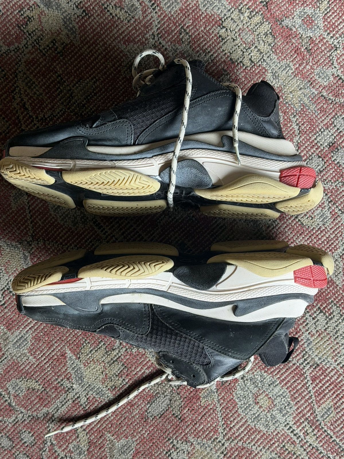Balenciaga Balenciaga triple s sneakers 45 Size US 12 / EU 45 - 6 Thumbnail
