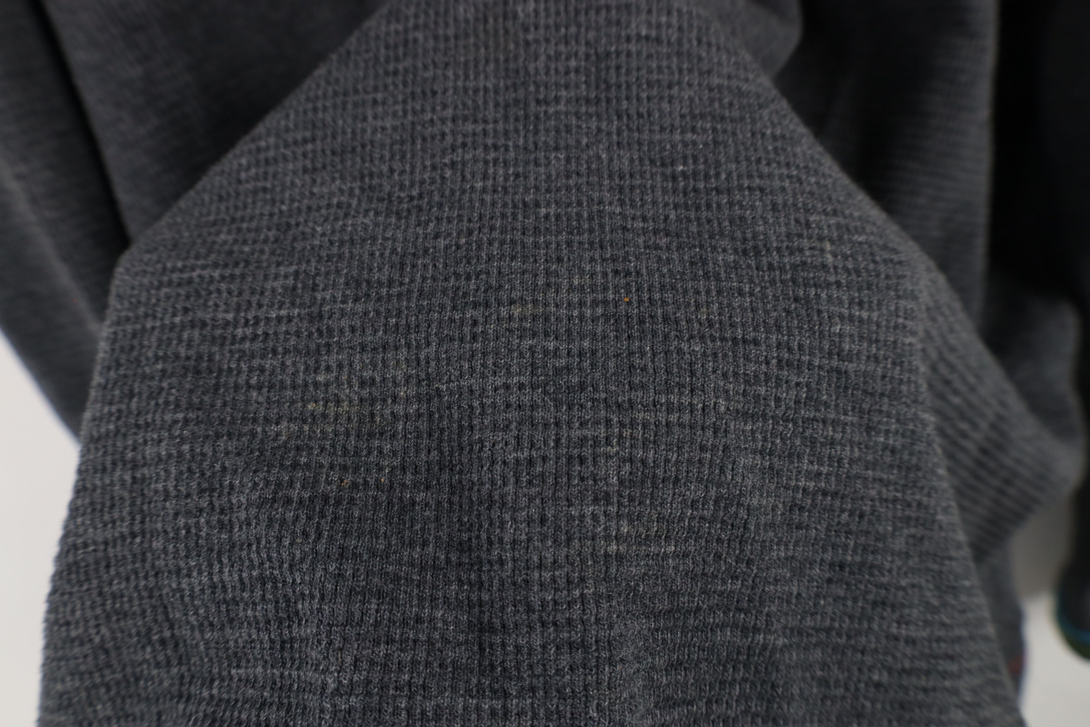 Robert Graham × Vintage Robert Graham Thermal Waffle Knit Half Zip Pullover Sweater Size US L / EU 52-54 / 3 - 7 Thumbnail
