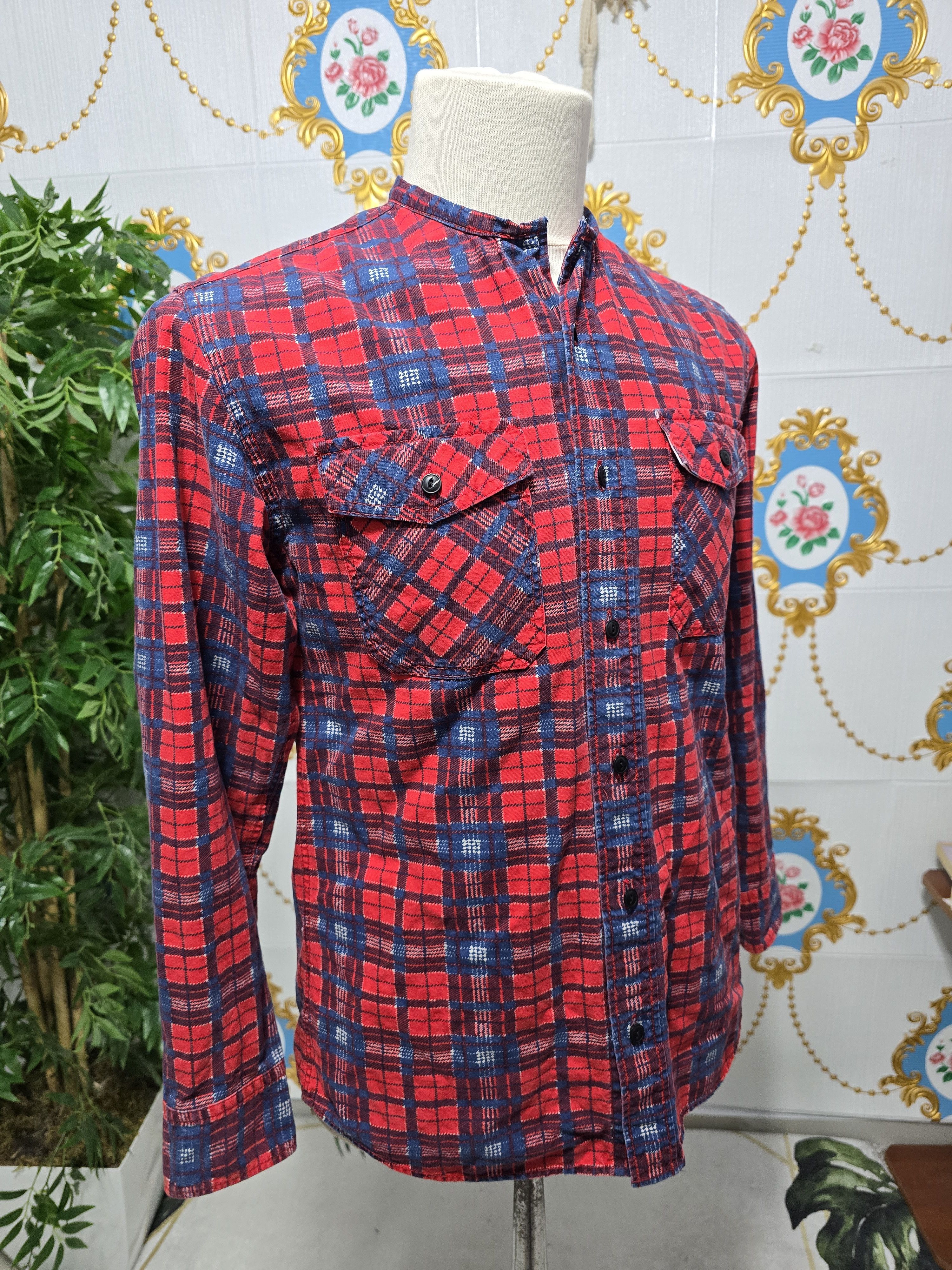 Visvim VISVIM shirt VINTAGE rare size Small Size US S / EU 44-46 / 1 - 8 Thumbnail