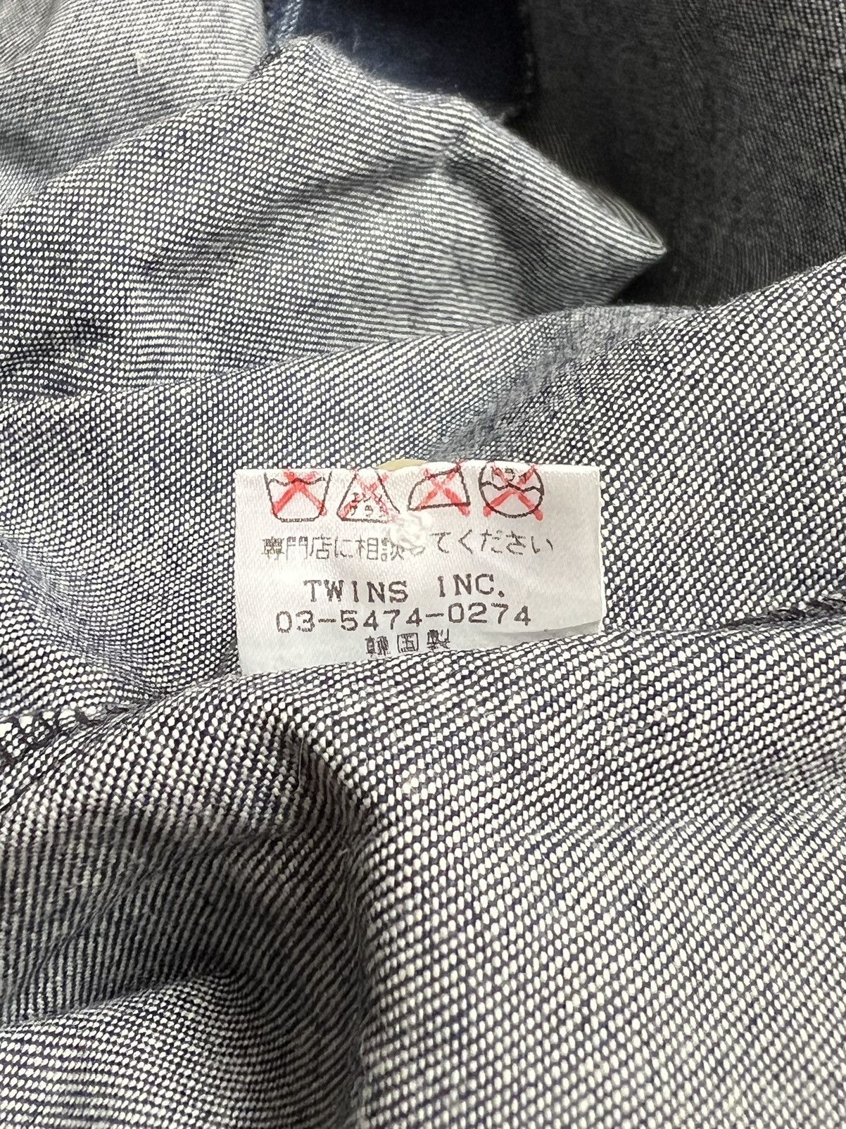 Japanese Brand ACOUSTIC Denim Shirt Size US M / EU 48-50 / 2 - 8 Thumbnail