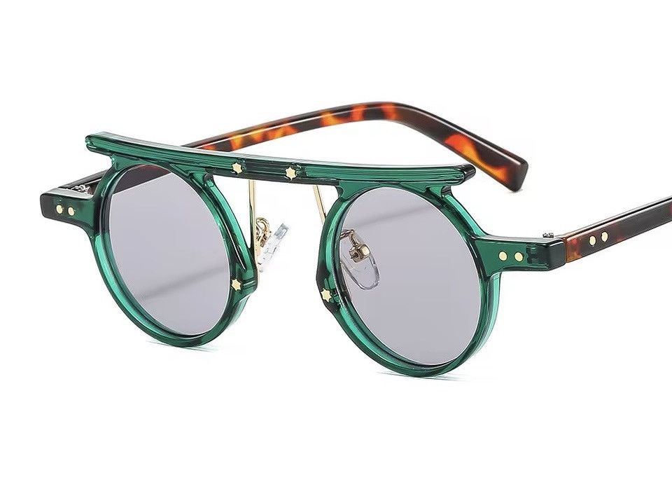 Electric Visual × Vintage Punk Small Round Sunglasses Size ONE SIZE - 1 Thumbnail