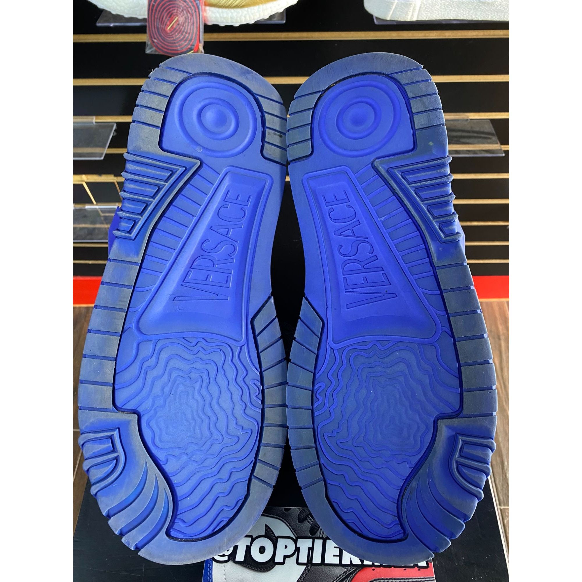 Versace VERSACE ODISSCA BLUE SZ 12 Size US 12 / EU 45 - 6 Thumbnail