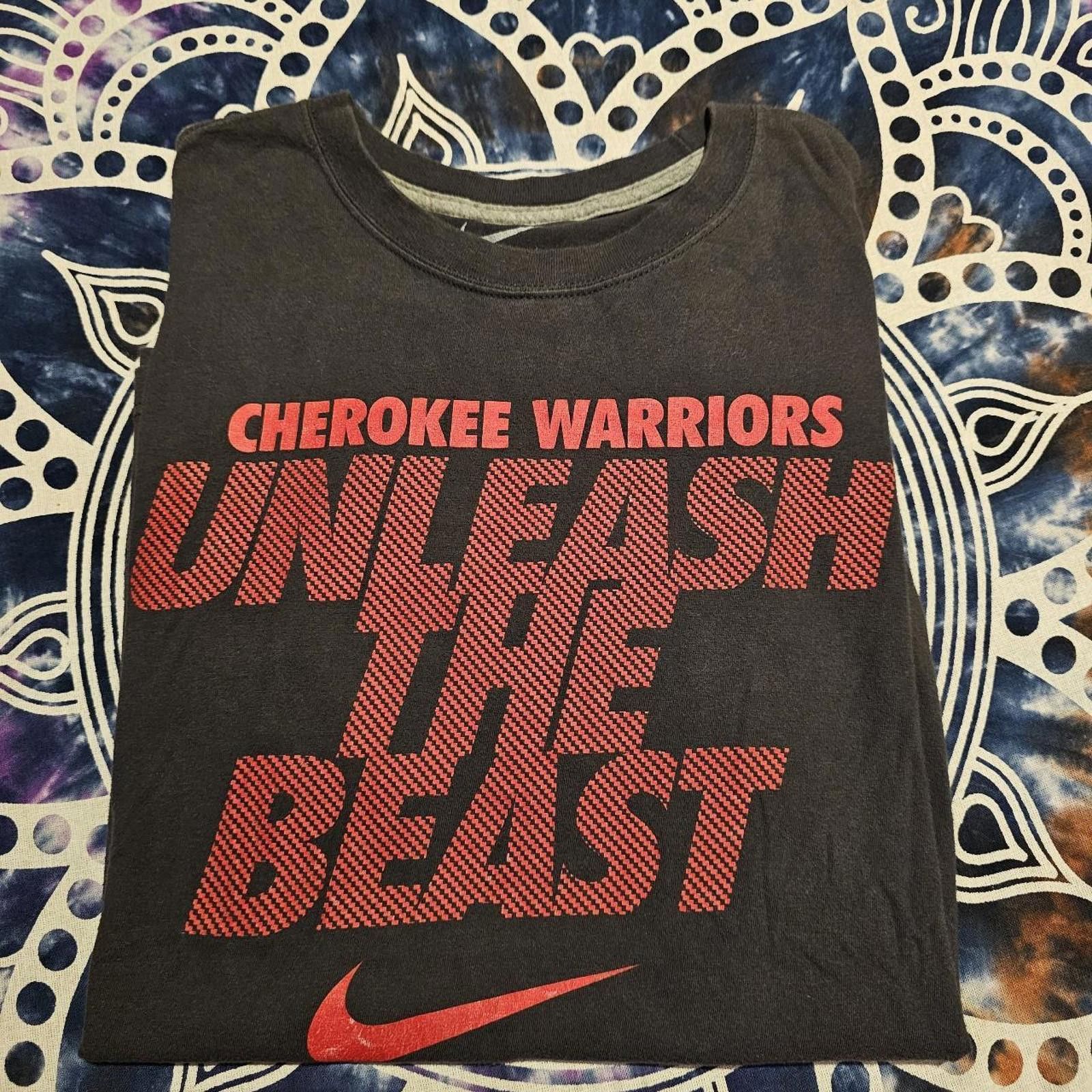 Nike Nike Men's Black and Red T-shirt Unleash the Beast Size US M / EU 48-50 / 2 - 8 Thumbnail