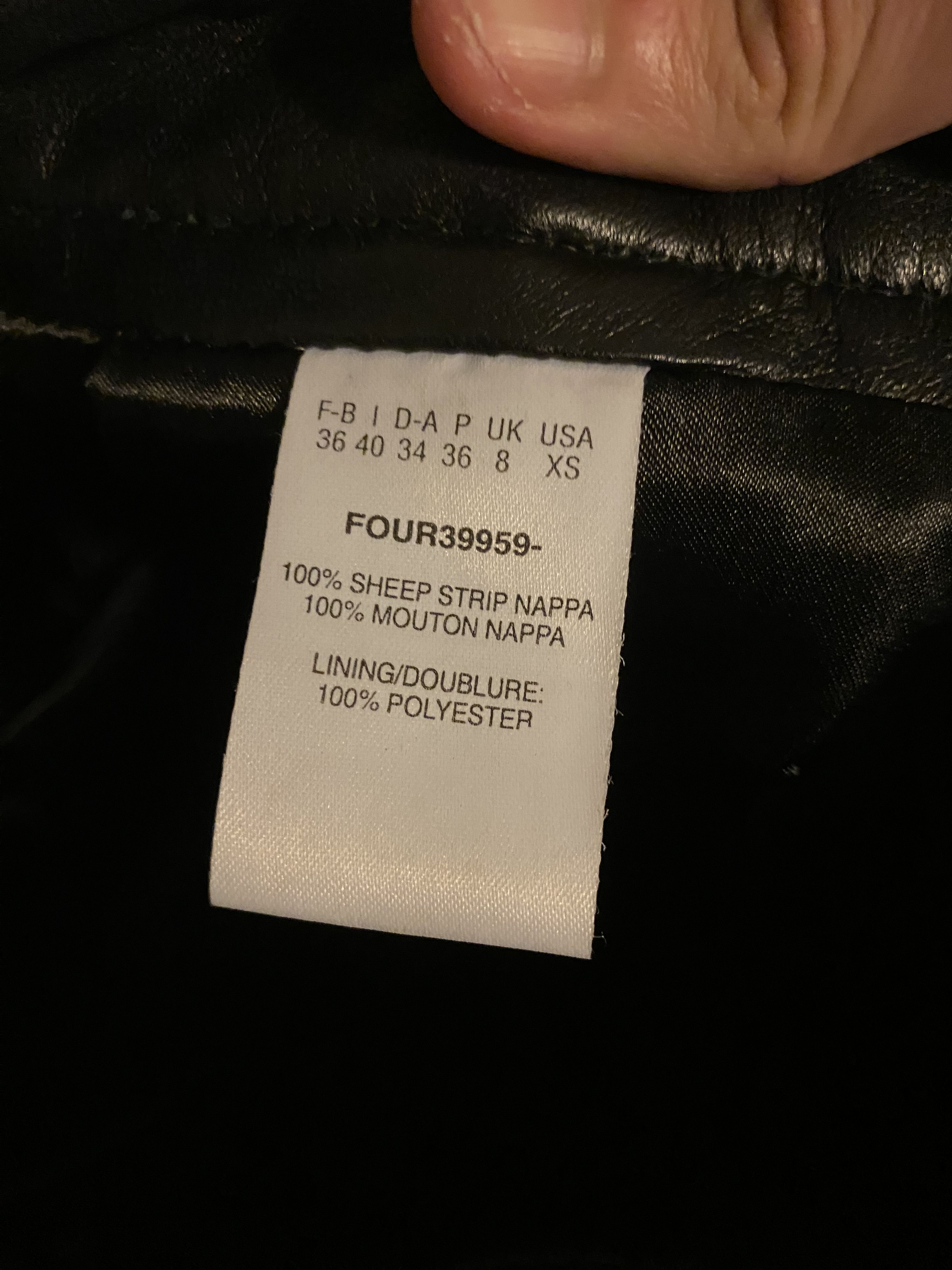 Leather × Vintage 3 Suisses Nappa Leather Pants Size 24" / US 00 / IT 34 - 5 Thumbnail