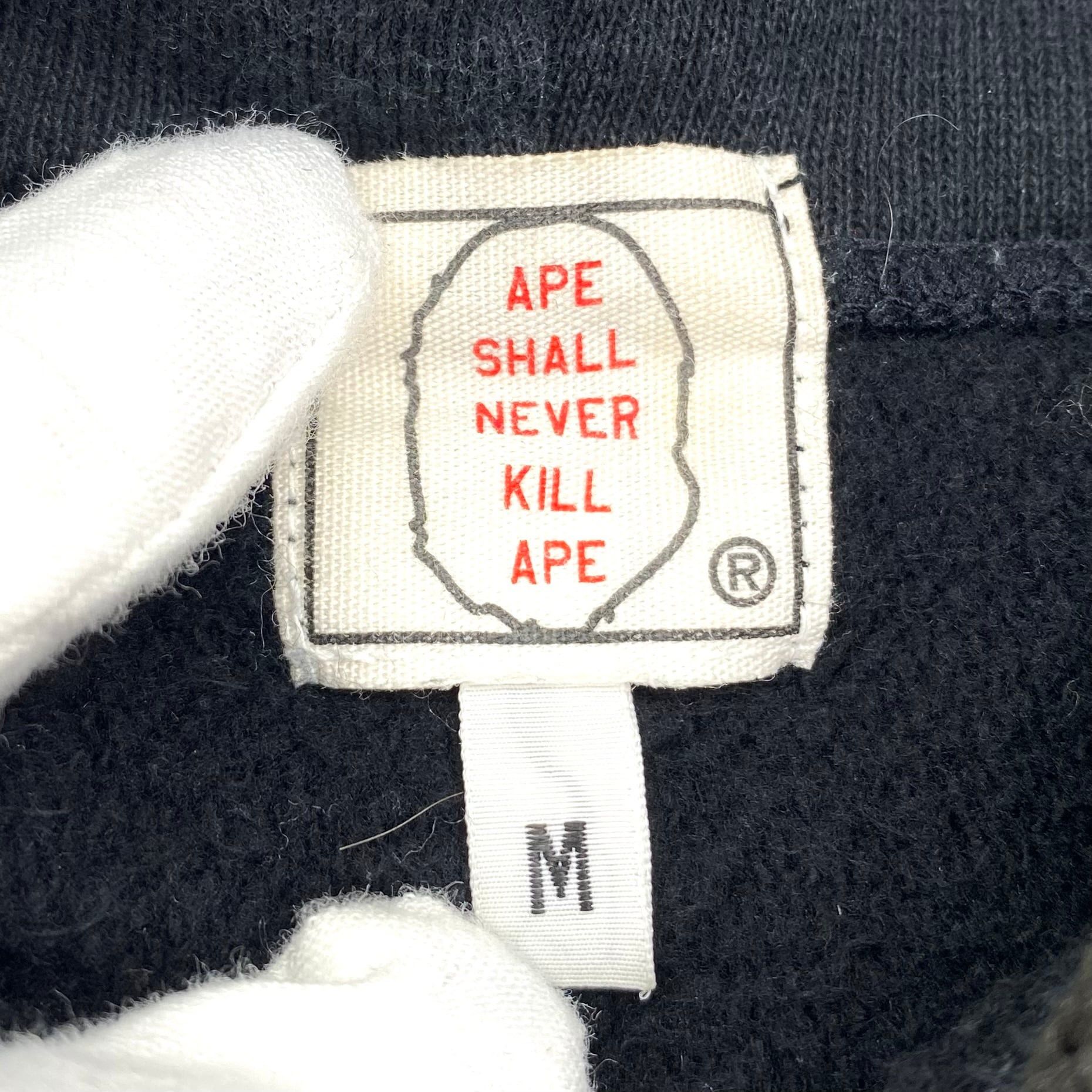 Bape Vintage Bape A Bathing ape Bapeman Bad Man Moon Hoody Size US M / EU 48-50 / 2 - 5 Thumbnail