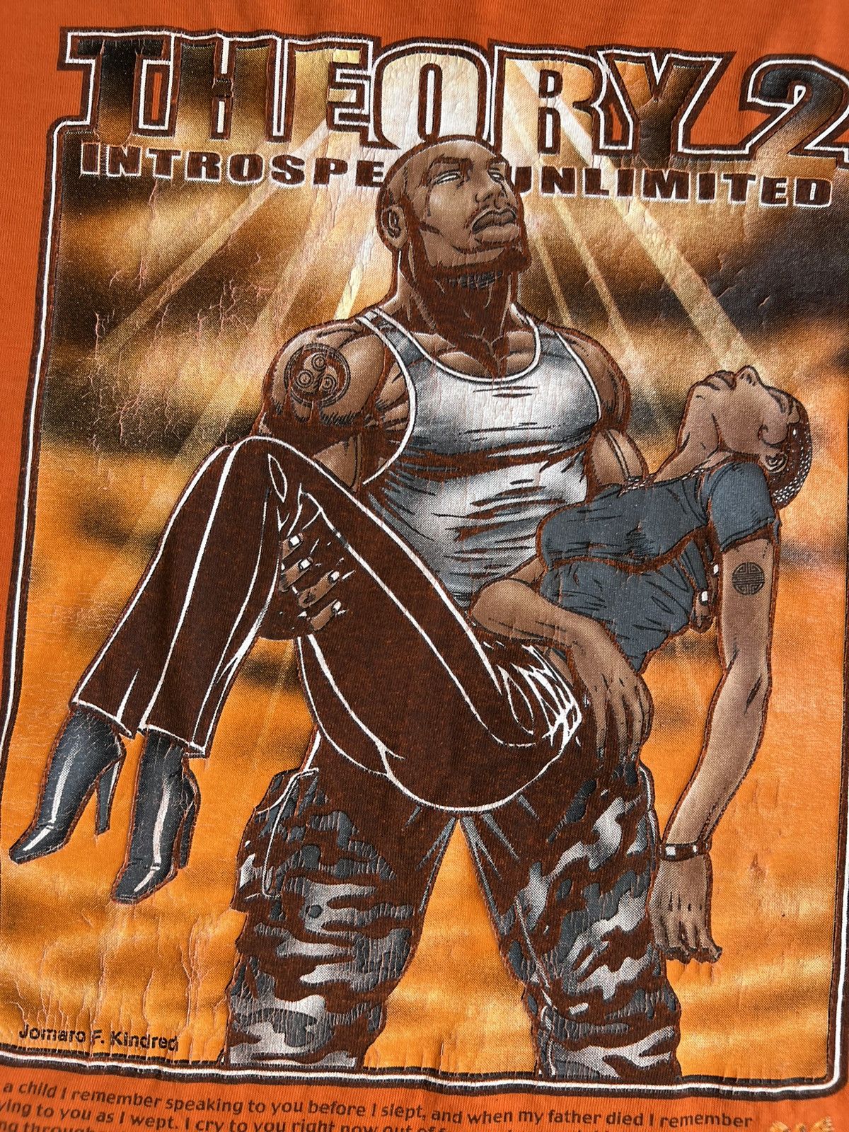 Rap Tees × Vintage Vintage Y2K Instrospect Graphics Rap Tee Marvel Comics Size US XXL / EU 58 / 5 - 3 Thumbnail