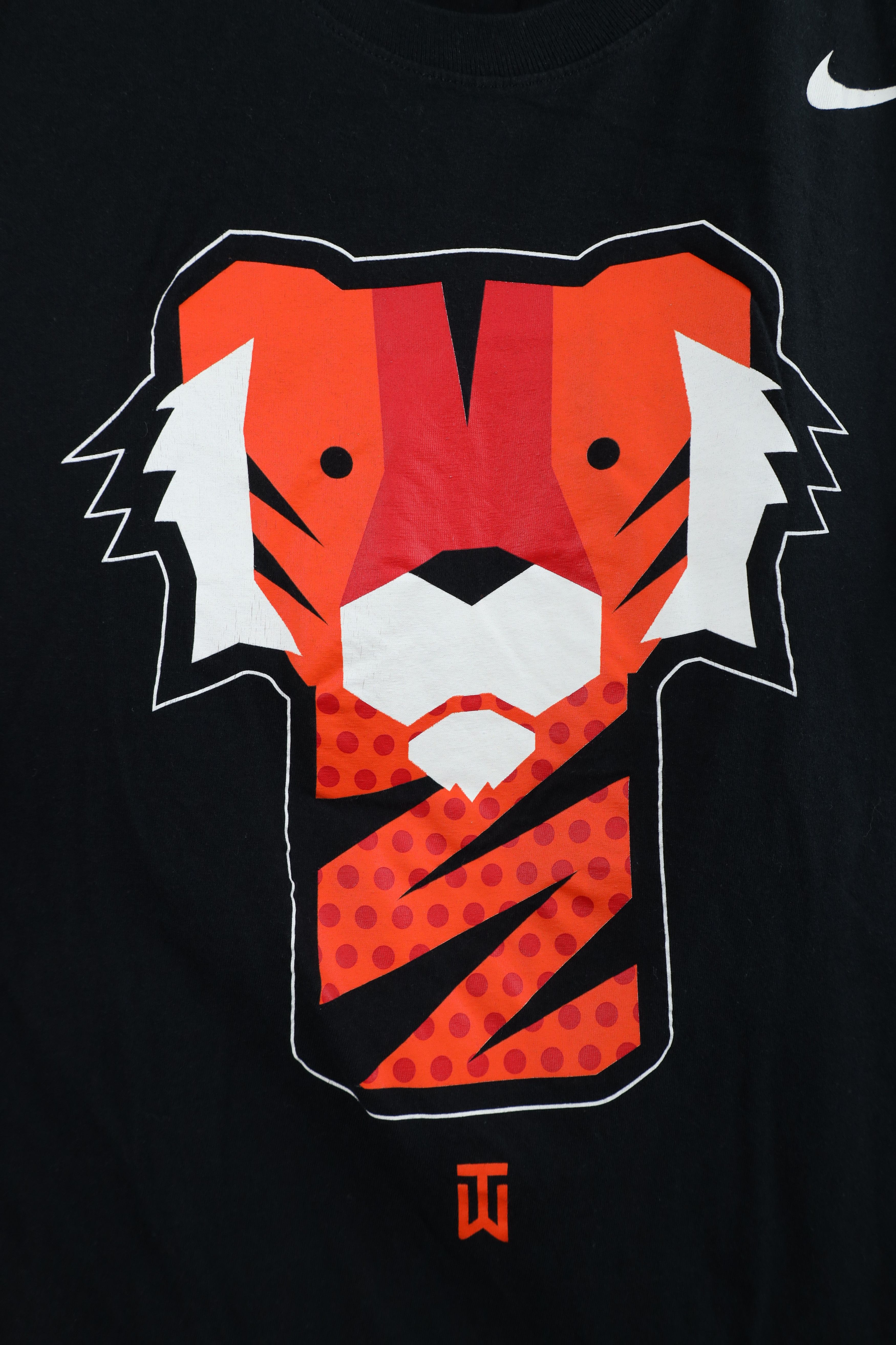 Nike Nike Golf Tiger Woods Tiger Head Short Sleeve T-Shirt Black Size US M / EU 48-50 / 2 - 5 Thumbnail
