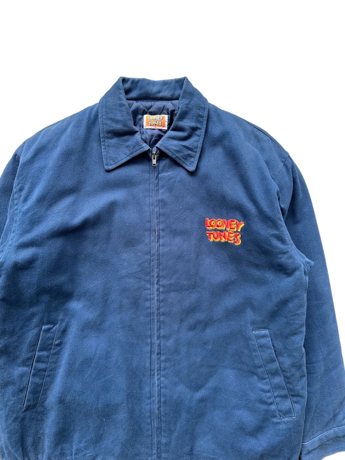 Warner Bros Vintage 1993 Looney Tunes Coach Jacket Size US M / EU 48-50 / 2 - 2 Thumbnail
