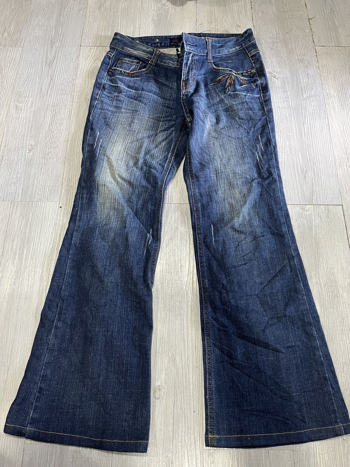 Japanese Brand Hasla x Skull Apache jeans Size US 30 / EU 46 - 4 Thumbnail