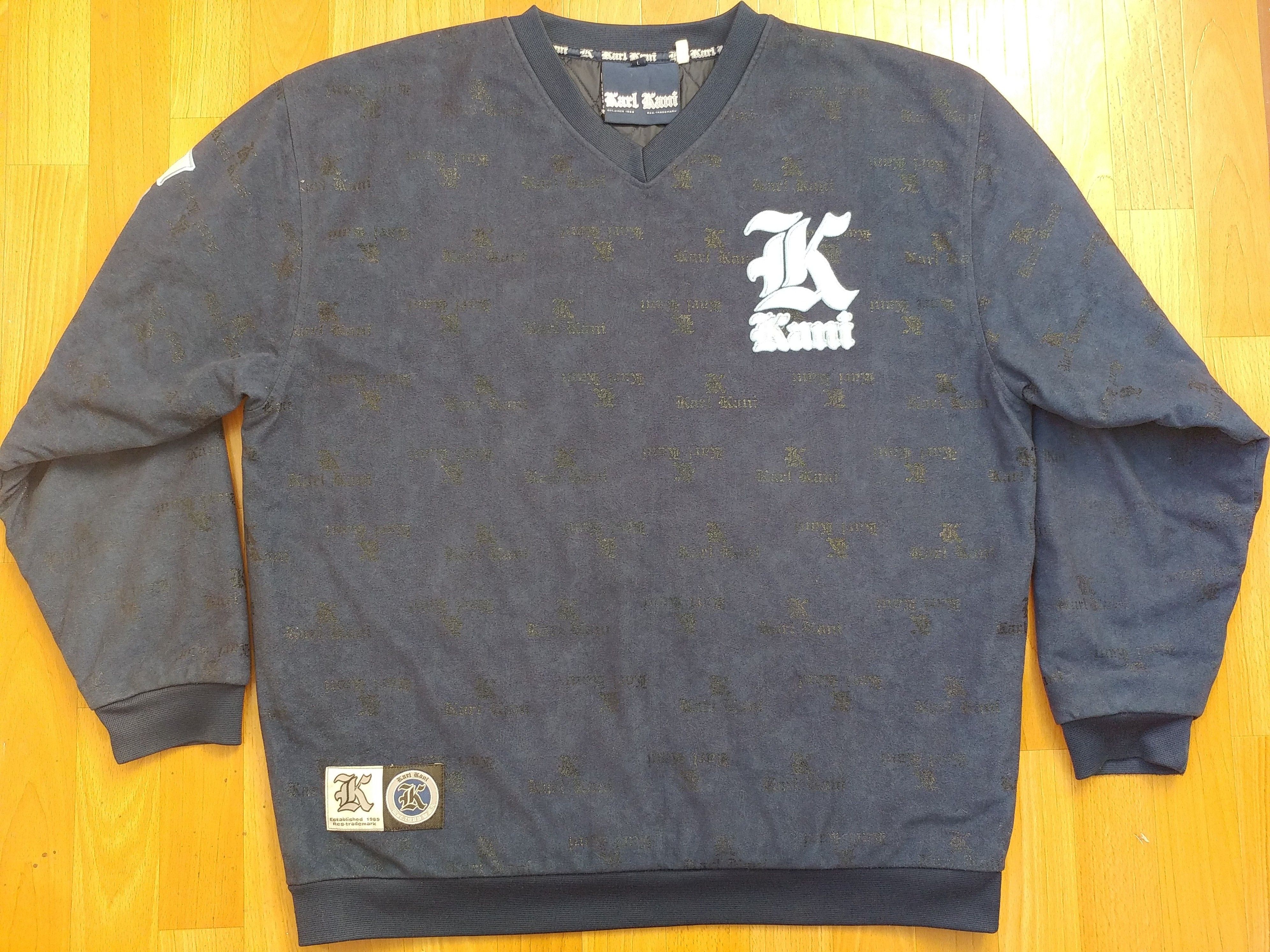 Karl Kani KARL KANI sweatshirt, vintage 90s hip hop, skater size L Size US L / EU 52-54 / 3 - 16 Thumbnail