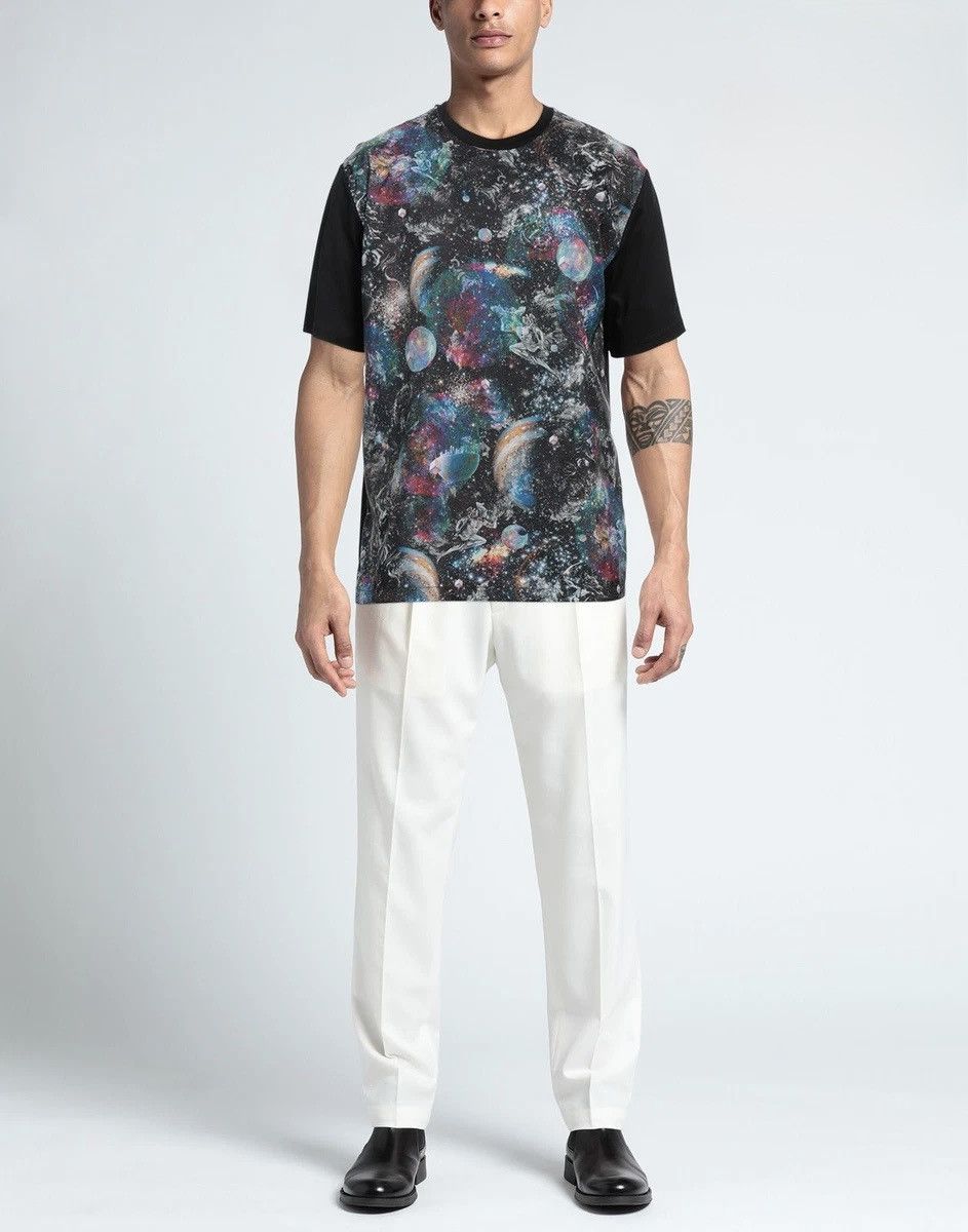 Emporio Armani 🇮🇹 Emporio Armani Galaxy Print T-Shirt Space Rare Hype Size US M / EU 48-50 / 2 - 3 Thumbnail