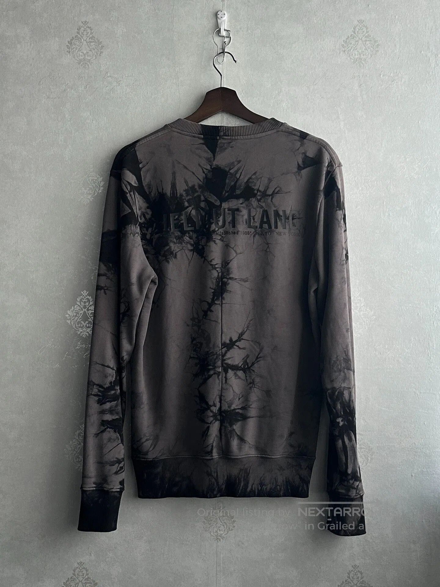 Helmut Lang HELMUT LANG Dyeed slogan hoodie| Size US S / EU 44-46 / 1 - 3 Thumbnail