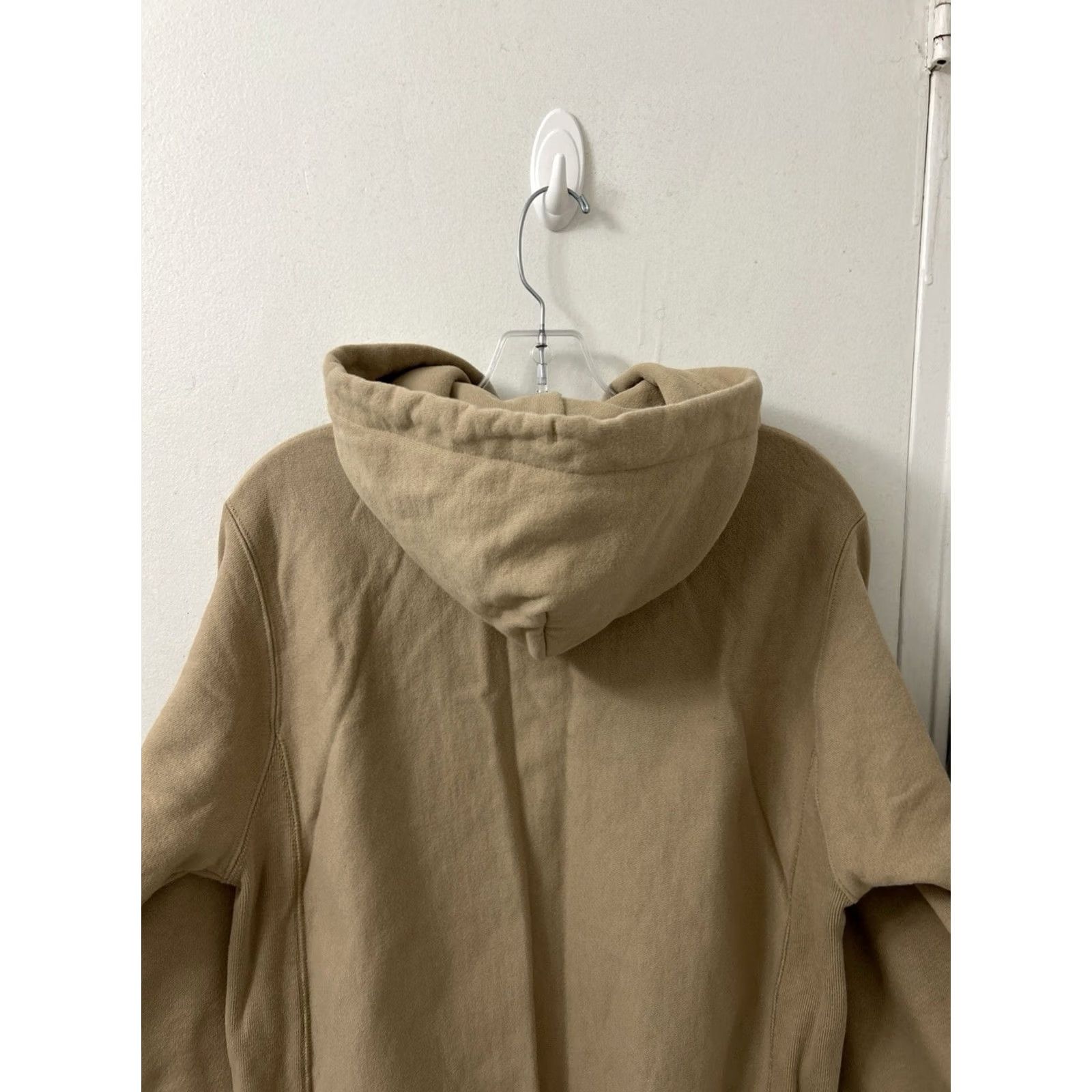 Champion Champion Reverse Weave Hoodie Mens Small Tan Brown Pullover Sweatshirt L/S Size US S / EU 44-46 / 1 - 7 Thumbnail
