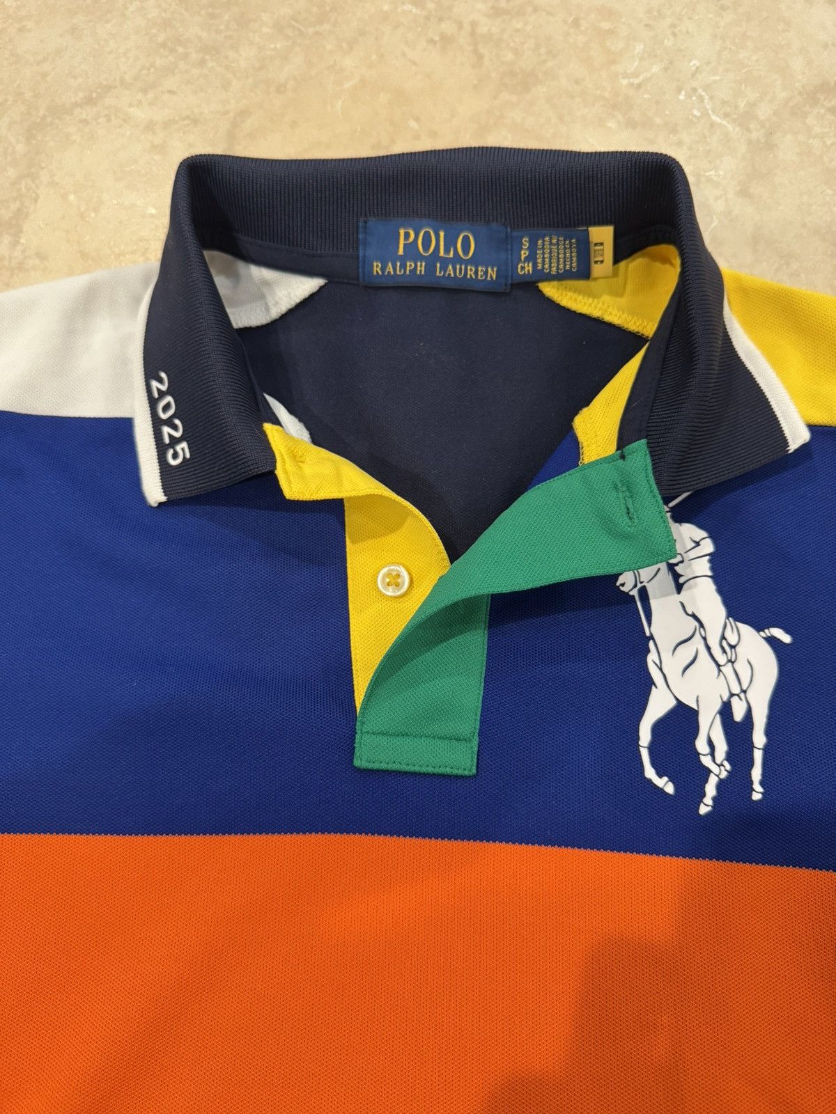 Polo Ralph Lauren Polo Ralph Lauren US Open 2025 Ball Crew Polo Shirt Size S / US 4 / IT 40 - 7 Thumbnail