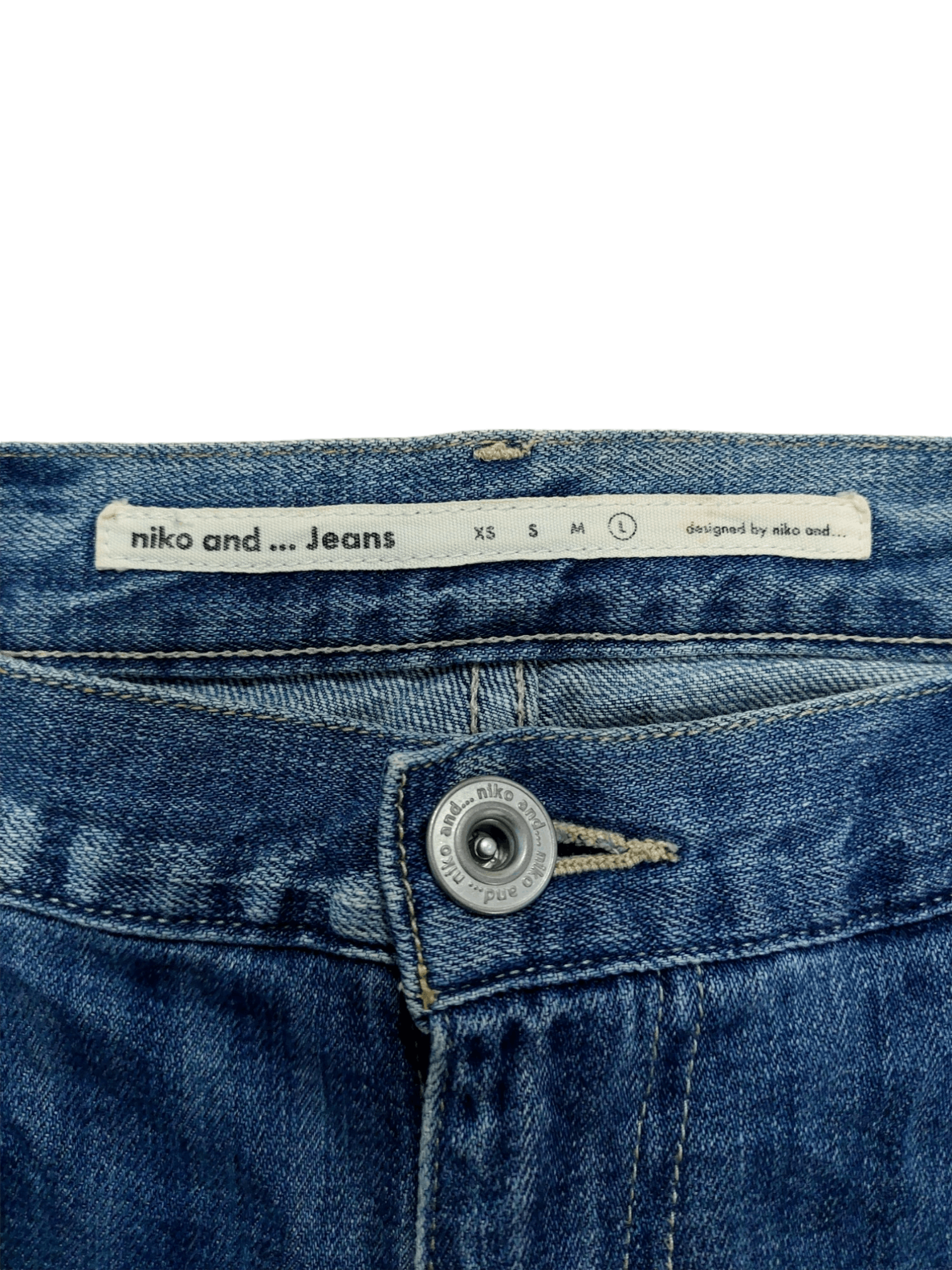 Other Japanese Niko And ... Patchwork Denim Size US 31 - 10 Thumbnail