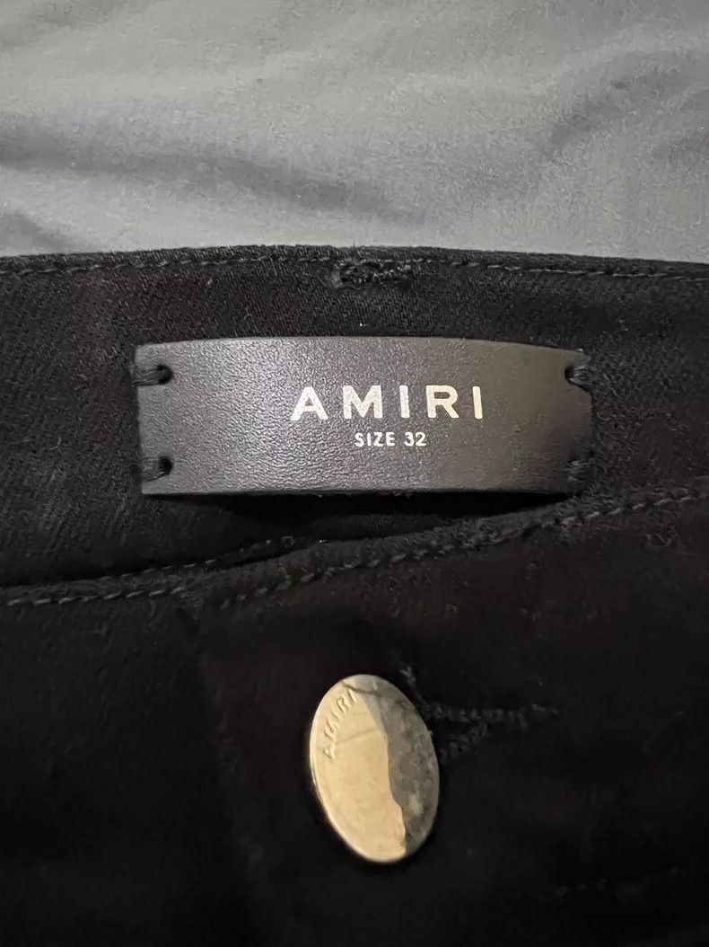 Amiri Amiri 18FW Diamond Camo Flower Patchwork Black Denim Size US 32 / EU 48 - 2 Thumbnail