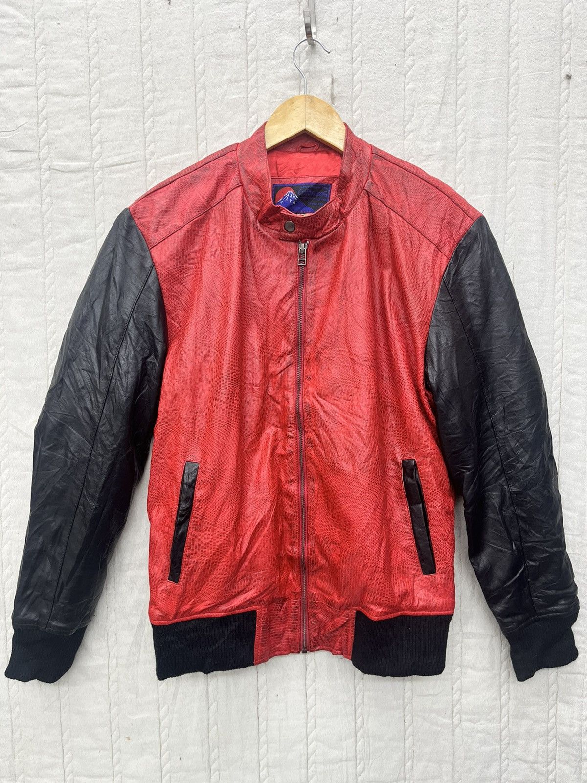 Japanese Brand VTG JAPAN LEATHER BIKE JACKET Size US M / EU 48-50 / 2 - 1 Thumbnail