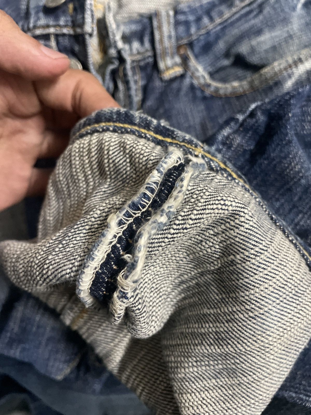 Eternal × Kapital 💥ETERNAL JAPAN BAMBOO SELVEDGE DISTRESSED JEAN Size US 30 / EU 46 - 15 Thumbnail