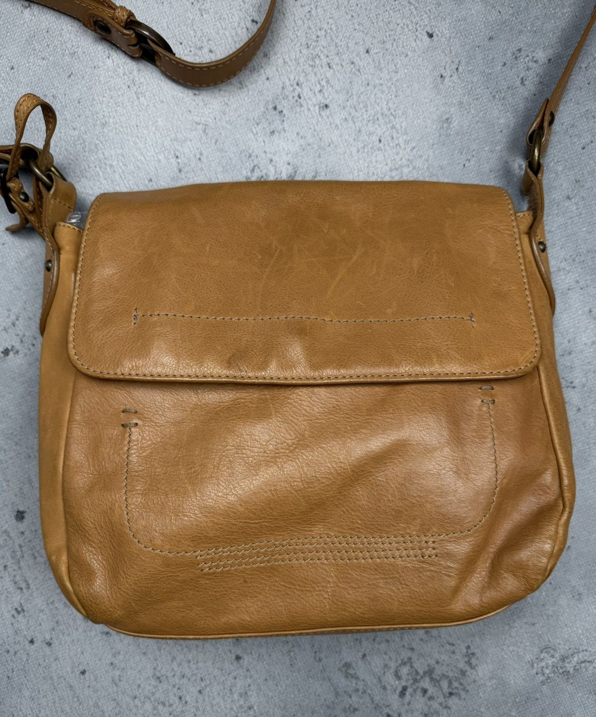 Timberland Vintage Timberland Italy Leather Crossbody Bag Earthkeepers Size ONE SIZE - 14 Thumbnail