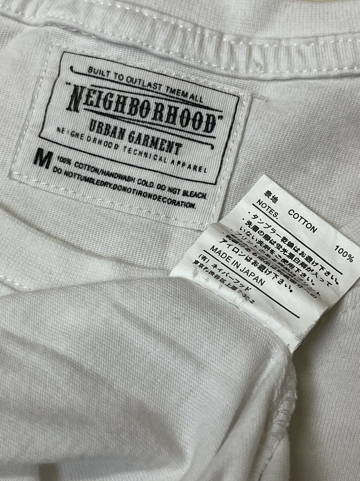 Neighborhood NEIGHBORHOOD URBAN GARMENT TOKYO T SHIRT Size US S / EU 44-46 / 1 - 9 Thumbnail