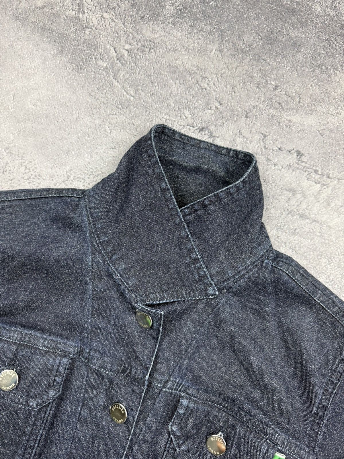 Moschino Vintage Moschino Jeans Denim Jacket Blazer Size M / US 6-8 / IT 42-44 - 22 Thumbnail