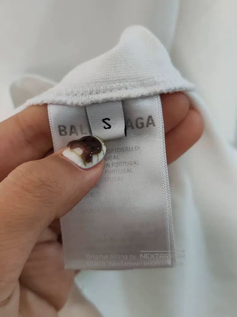 Balenciaga Balenciaga Big Logo Short Sleeve Size US S / EU 44-46 / 1 - 4 Thumbnail