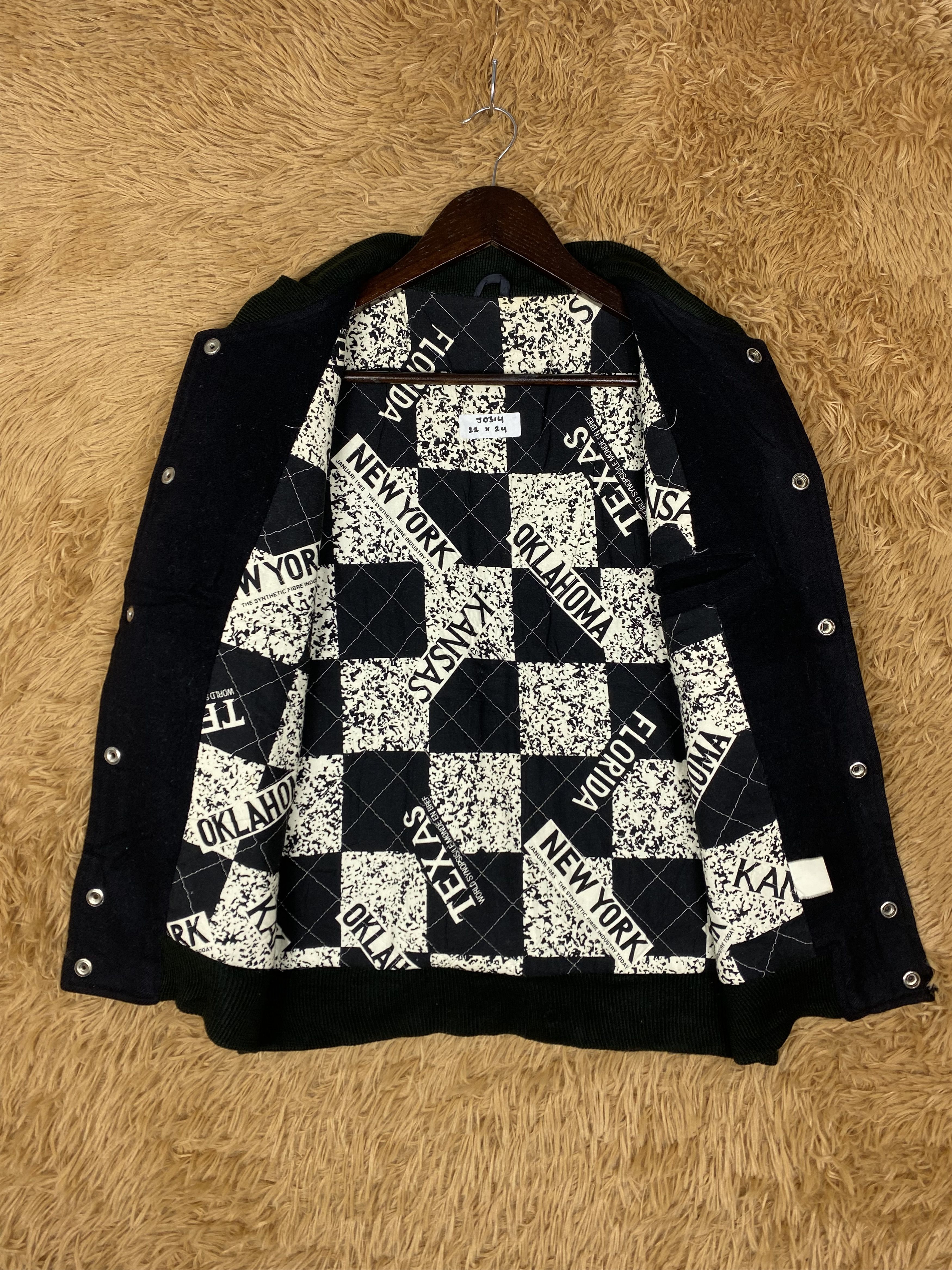 Vintage Vintage New York Varsity Nice Lining Jacket DJ0314 Size US S / EU 44-46 / 1 - 7 Thumbnail