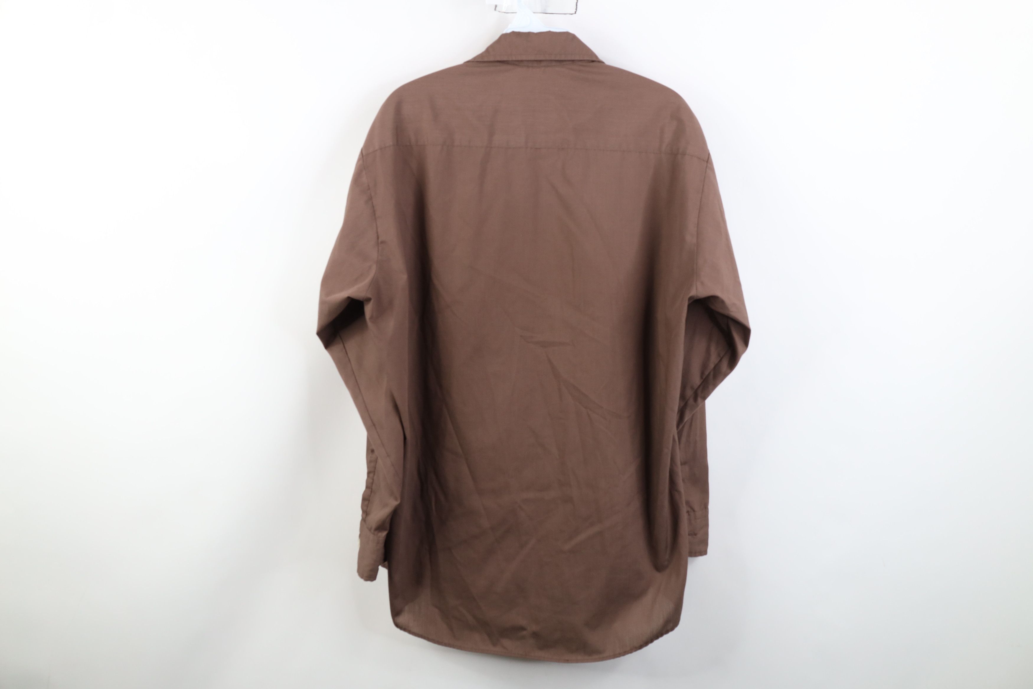 Vintage Vintage 70s Streetwear Cuff Dagger Collar Button Shirt USA Size US L / EU 52-54 / 3 - 12 Thumbnail