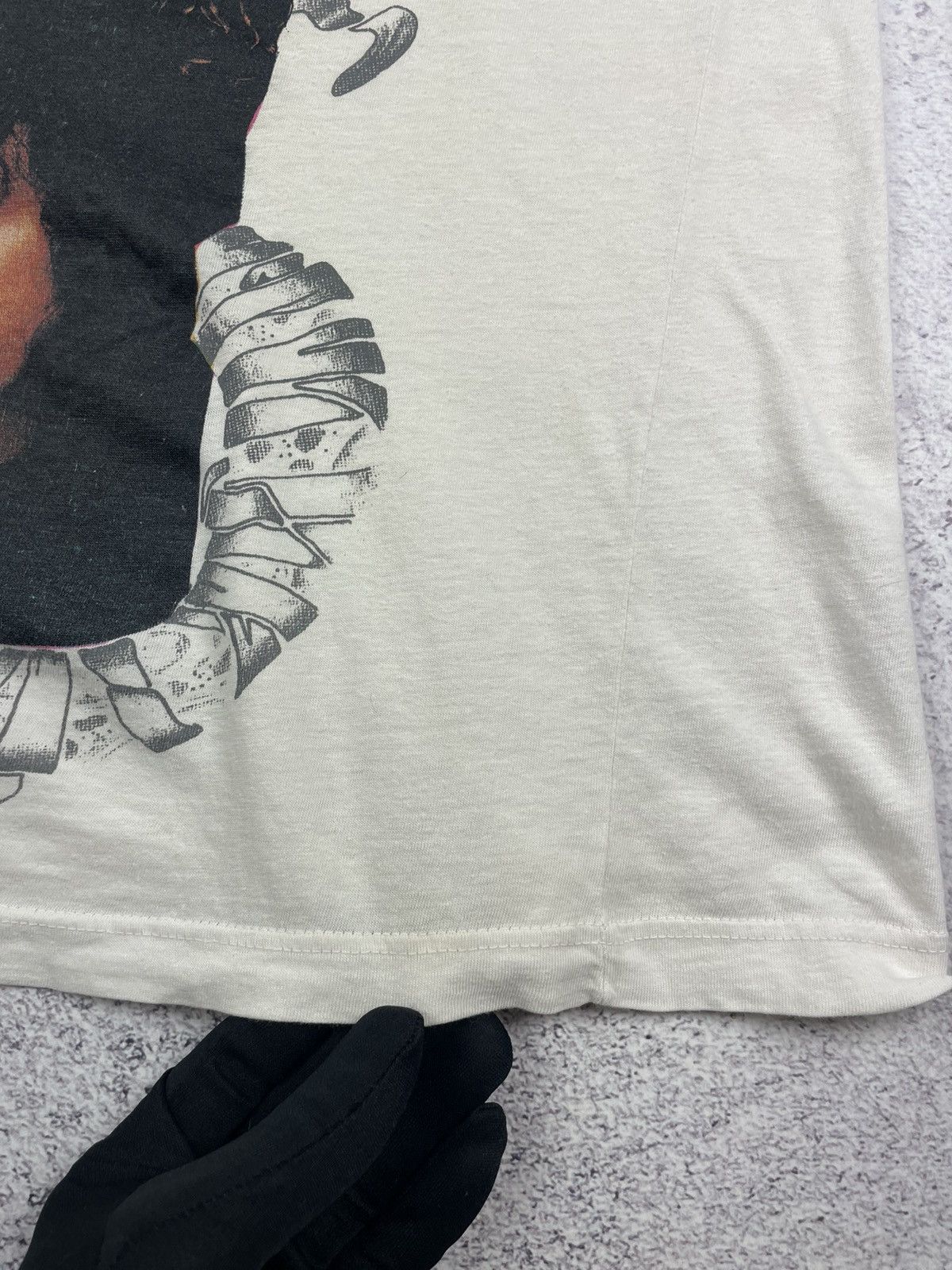 Metallica 90s Metallica Double-Sided Band Tee White Graphic Sz S-M Size US M / EU 48-50 / 2 - 9 Thumbnail