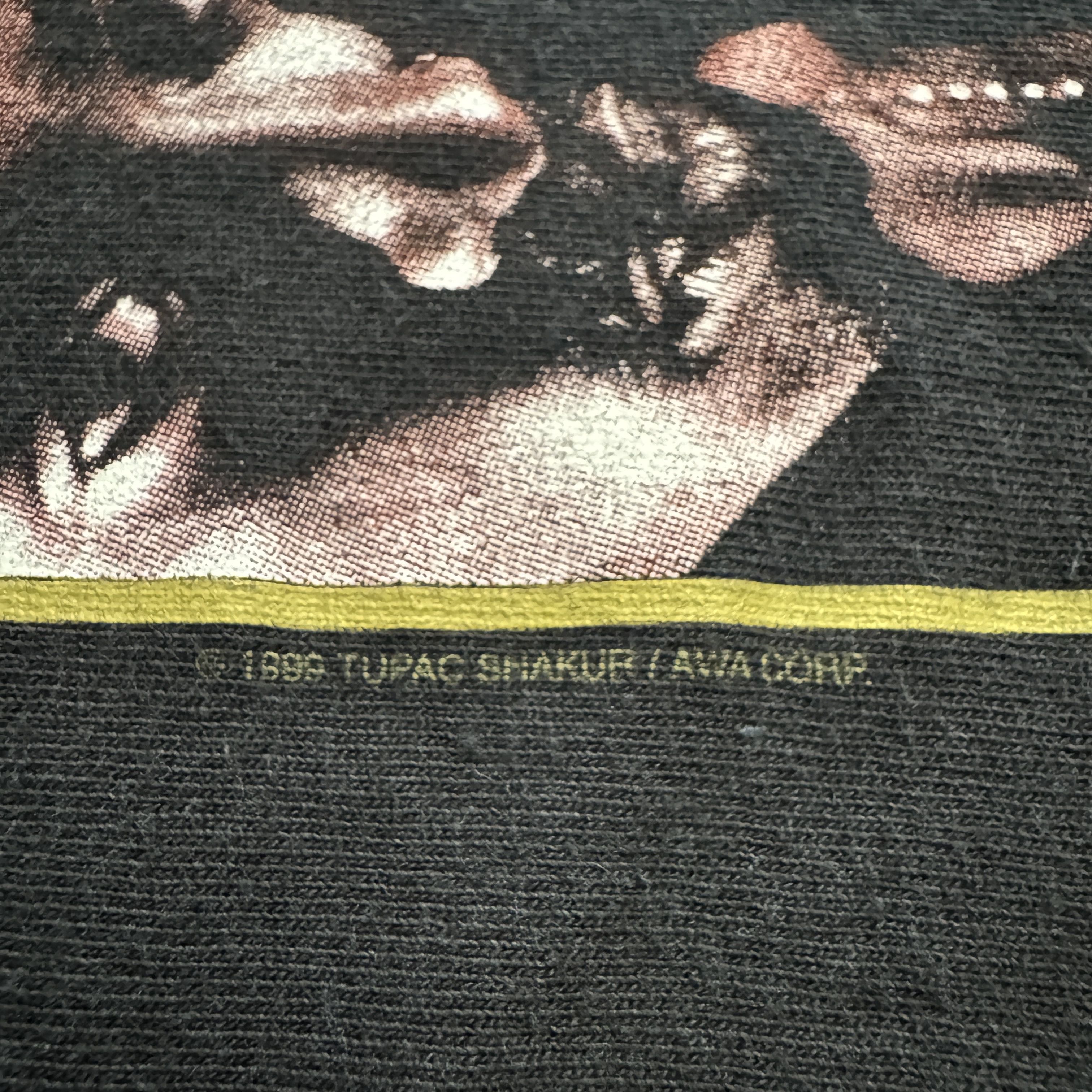 Rap Tees Vintage 90s Tupac Longsleeve Size US XL / EU 56 / 4 - 4 Thumbnail