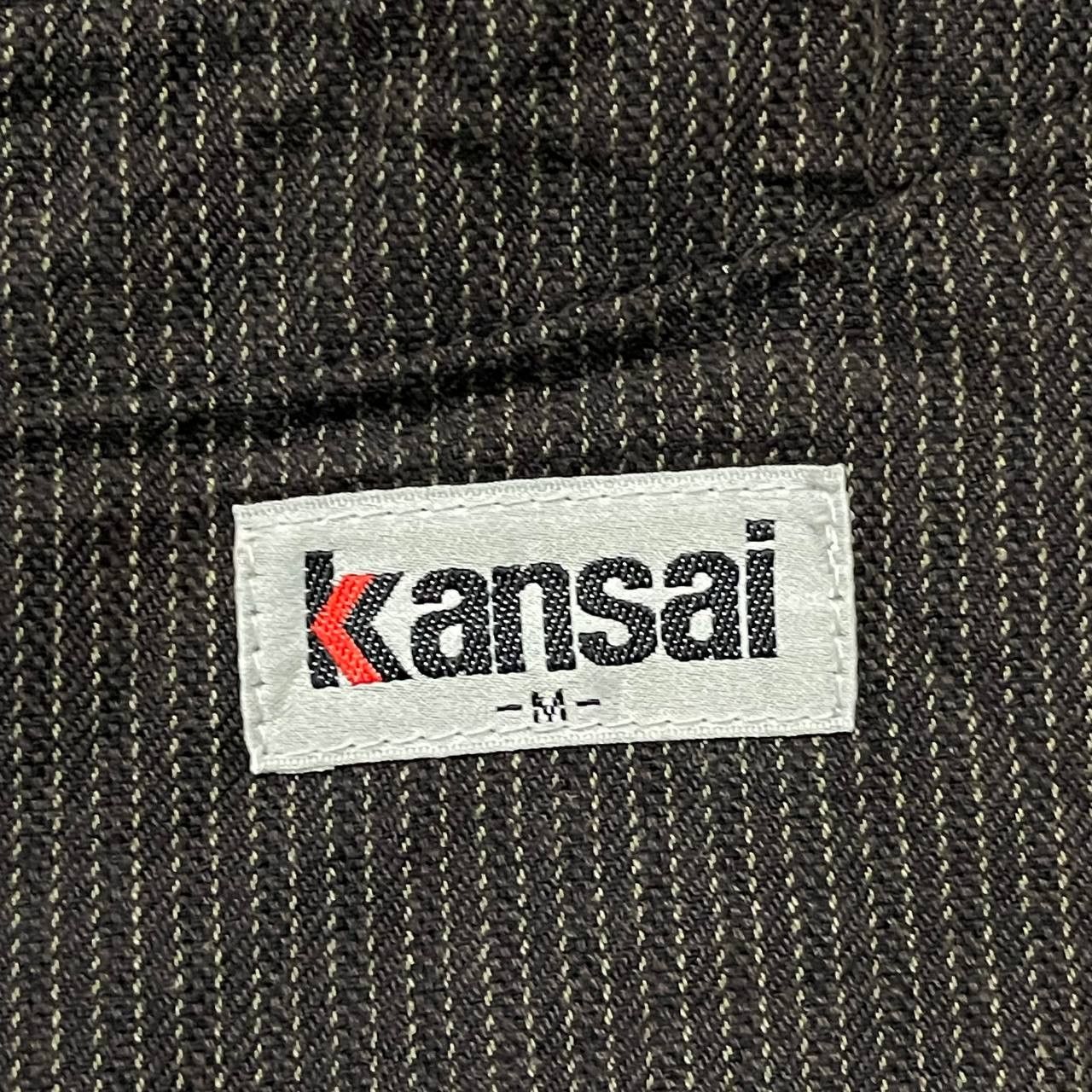 Kansai Yamamoto Vintage Kansai Yamamoto Stripe Jacket Multi Pocket Size US M / EU 48-50 / 2 - 9 Thumbnail